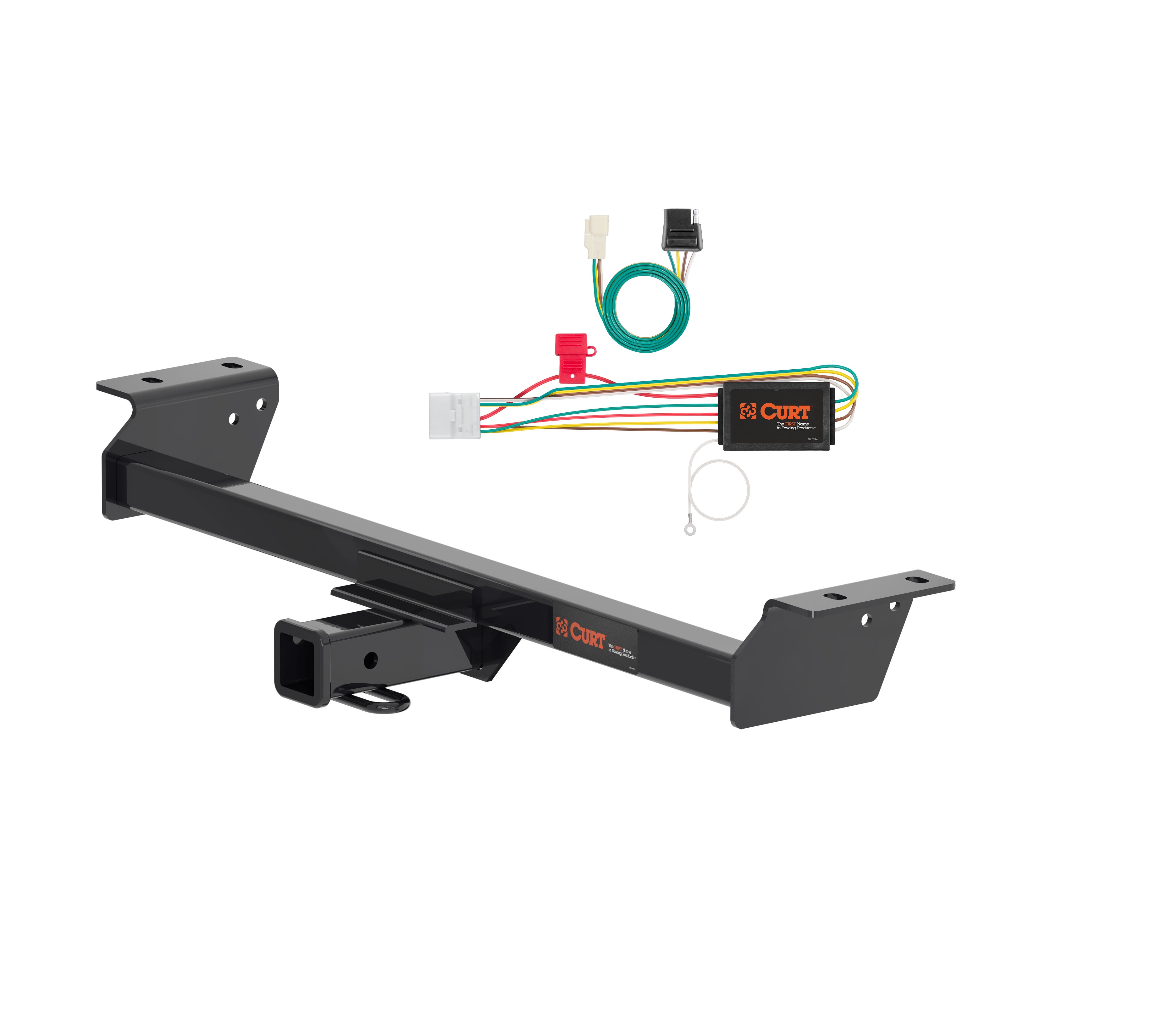 20 - 21 Lexus RX350 Curt 2", Class 3 Trailer Tow Hitch + 4-flat Wiring Kit 13515 thumbnail 0