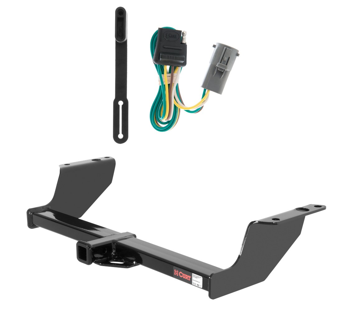 2001 Mazda B2300 2001 - 2005 models are no drill Curt 1-1/4", Class 2 Trailer Tow Hitch + 4-flat Wiring Kit 12012 thumbnail 0