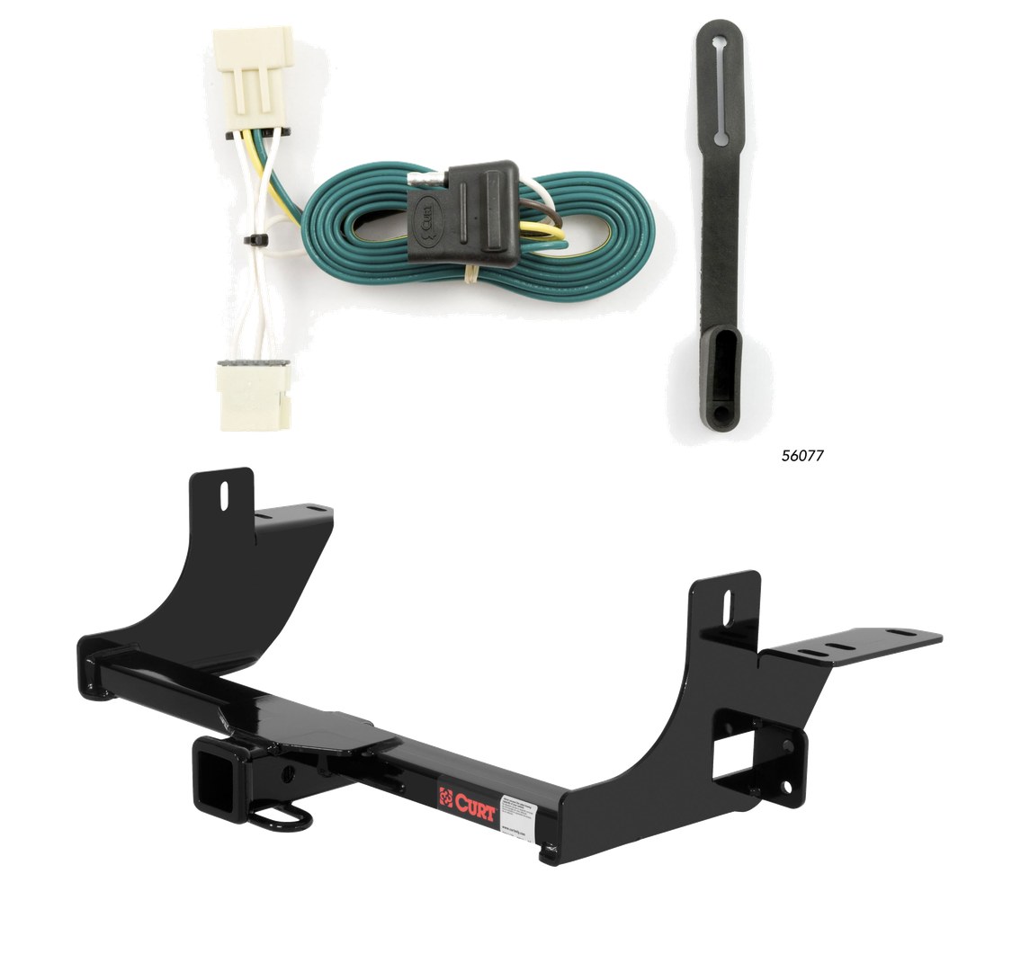 2006 - 2007 Saturn Relay Curt 2", Class 3 Trailer Tow Hitch + 4-flat Wiring Kit 13336 thumbnail 0