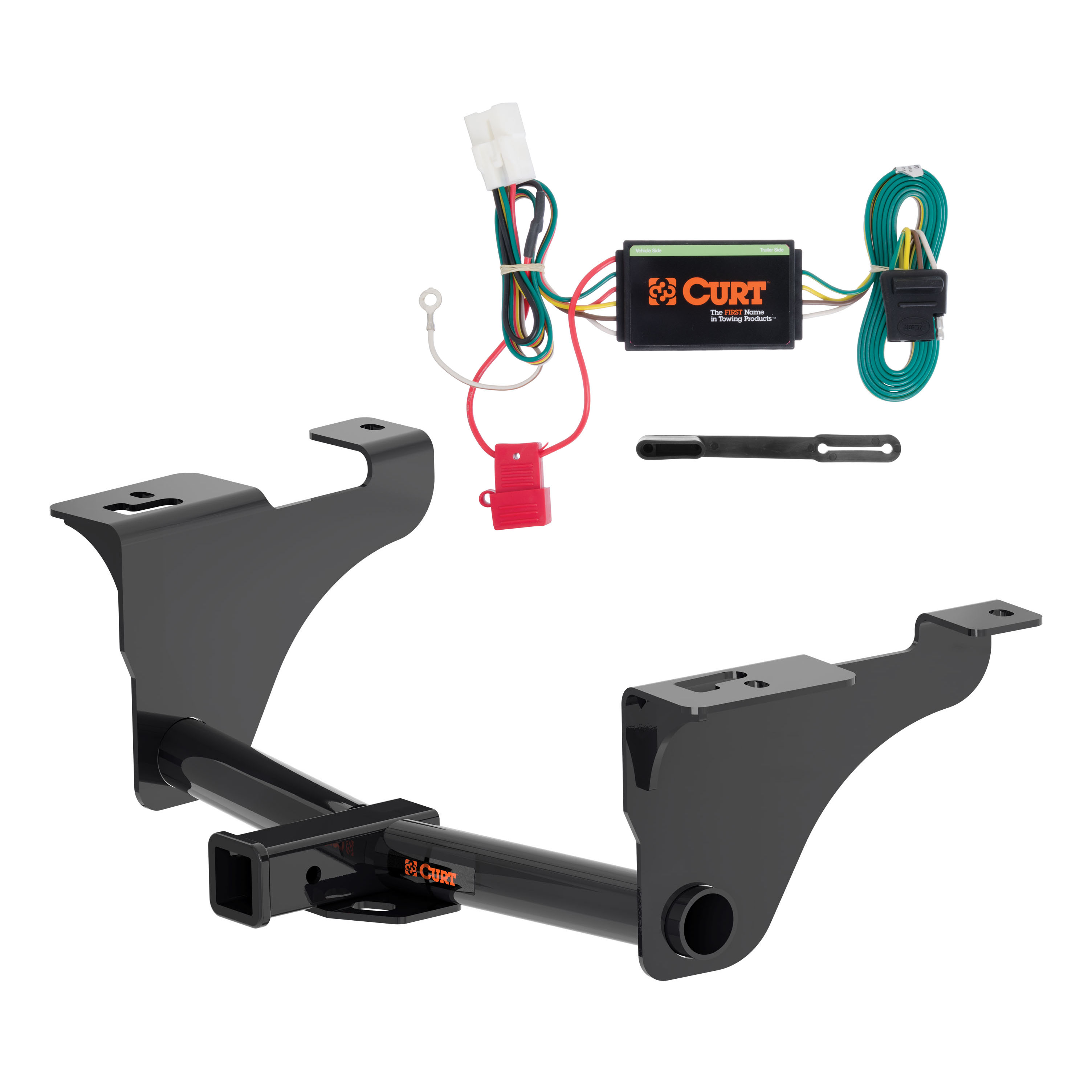 20 - 25 Subaru Outback Wagon Curt 2", Class 3 Trailer Tow Hitch + 4-flat Wiring Kit 13570 thumbnail 0