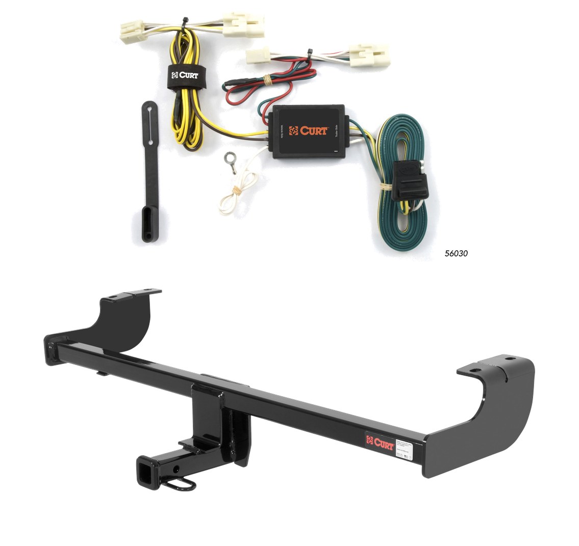 2004 - 2007 Scion xB Curt 1-1/4", Class 1 Trailer Tow Hitch + 4-flat Wiring Kit 11487 thumbnail 0