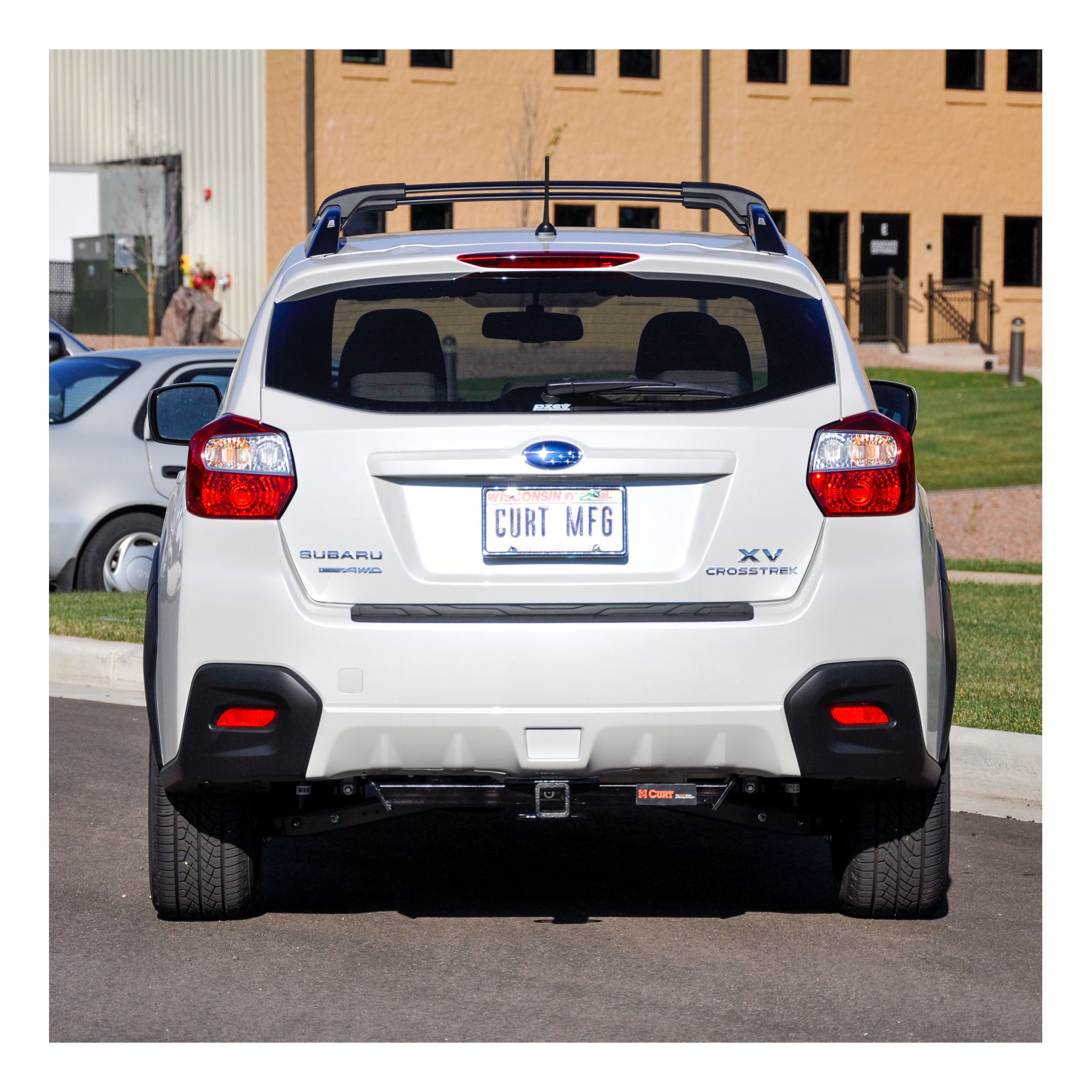 2014 - 2015 Subaru XV Crosstrek Curt 2", Class 3 Trailer Tow Hitch + 4-flat Wiring Kit 13135 thumbnail 8