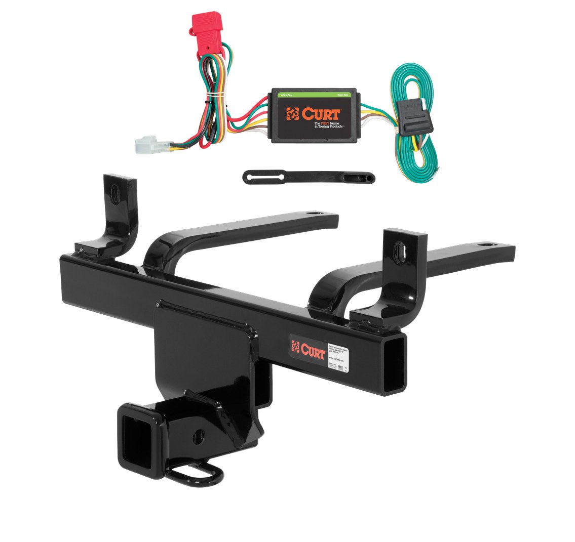 2008 - 2014 Subaru Tribeca Curt 2", Class 3 Trailer Tow Hitch + 4-flat Wiring Kit 13046 thumbnail 0