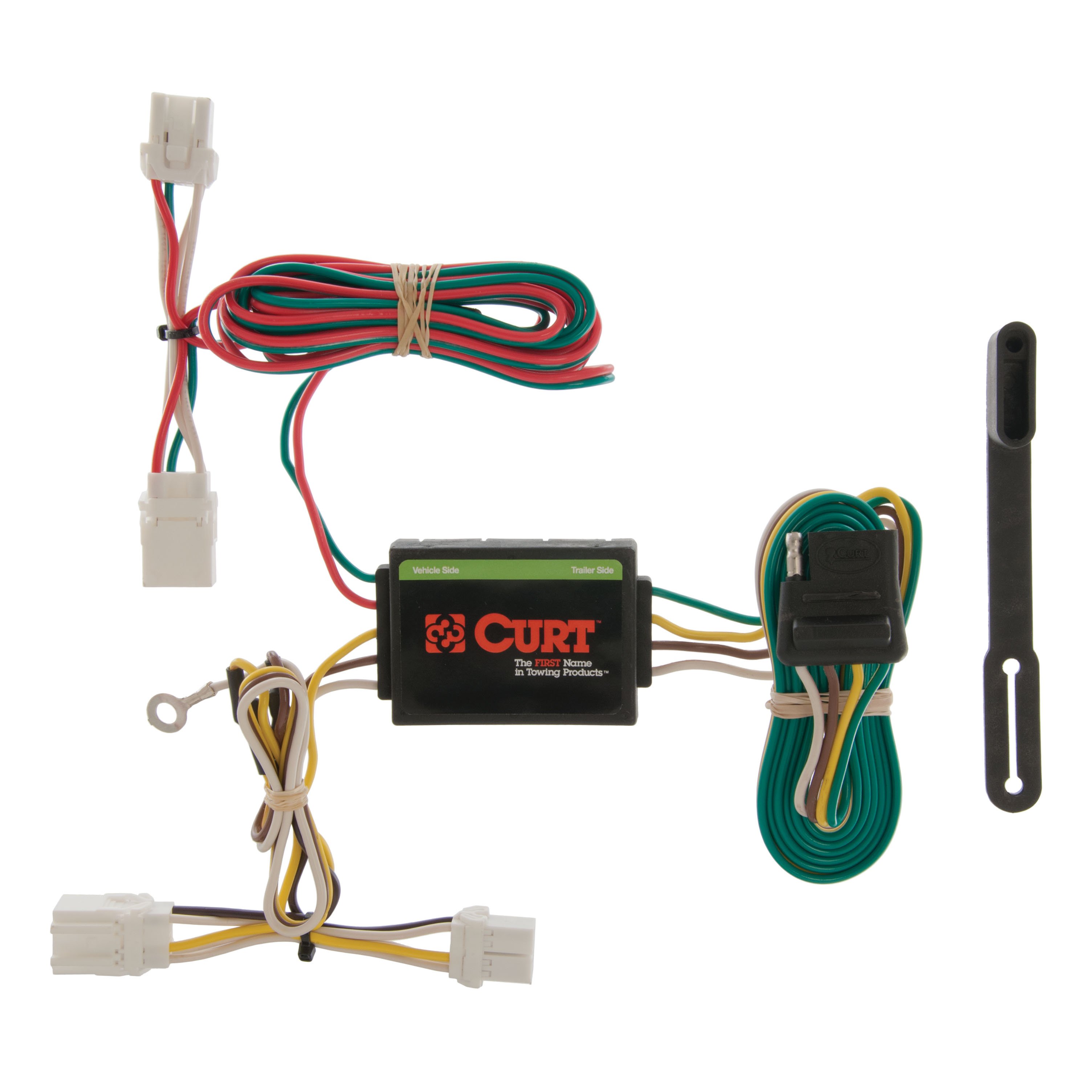 1996 - 2004 Nissan Pathfinder Curt 2", Class 3 Trailer Tow Hitch + 4-flat Wiring Kit 13156 thumbnail 1