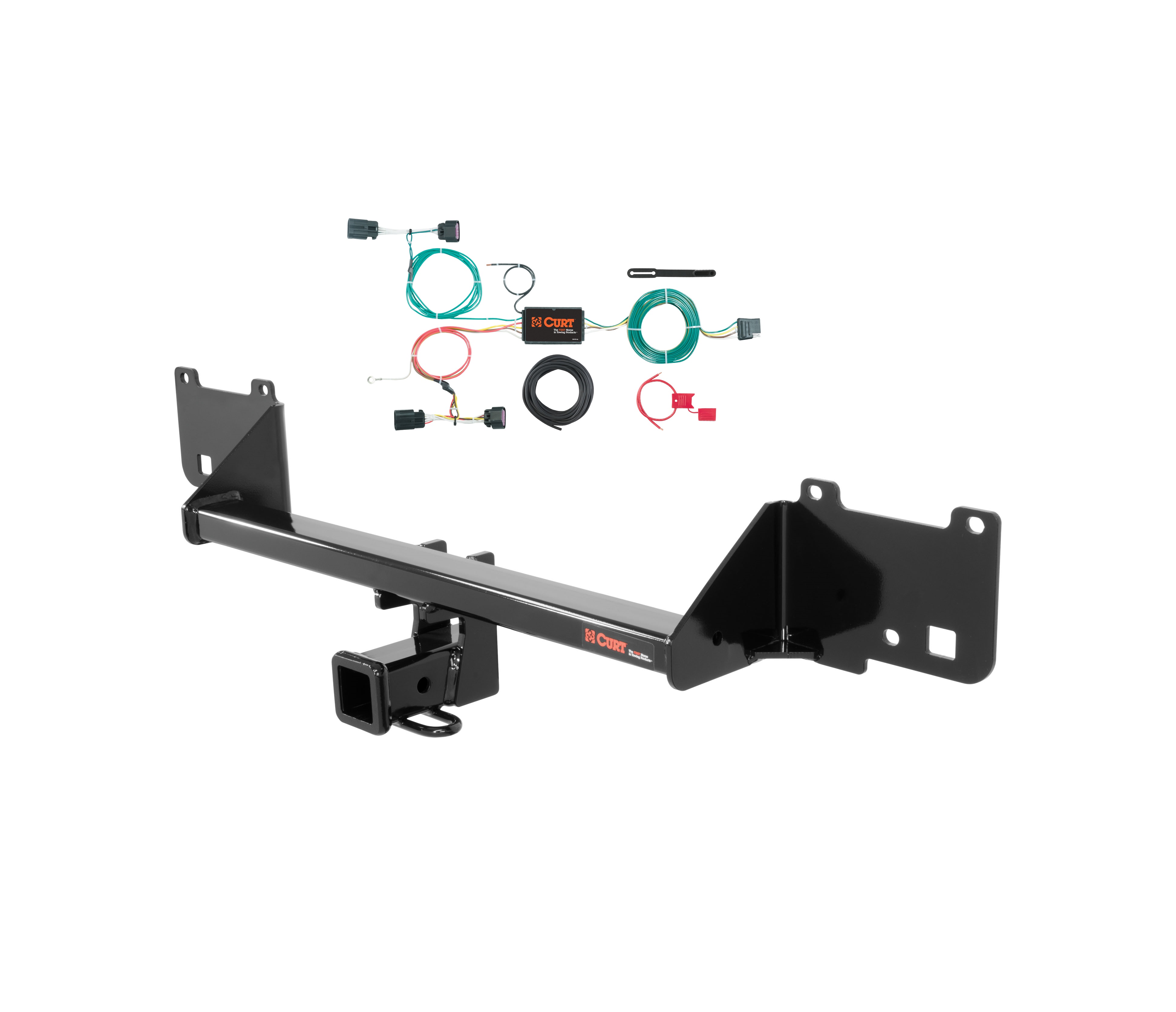 15 - 22 Ram ProMaster City Curt 2", Class 3 Trailer Tow Hitch + 4-flat Wiring Kit 13215 thumbnail 0
