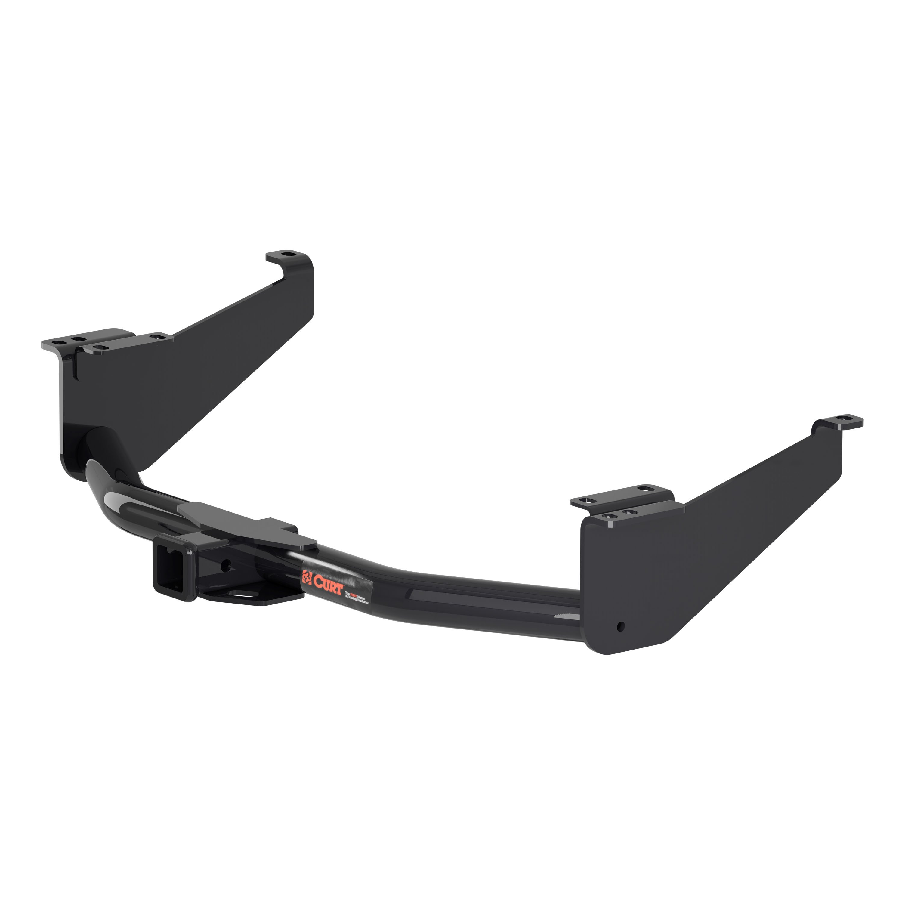 2017 - 2024 Nissan Titan Curt 2", Class 3 Trailer Tow Hitch + 4-flat Wiring Kit 13304 thumbnail 2