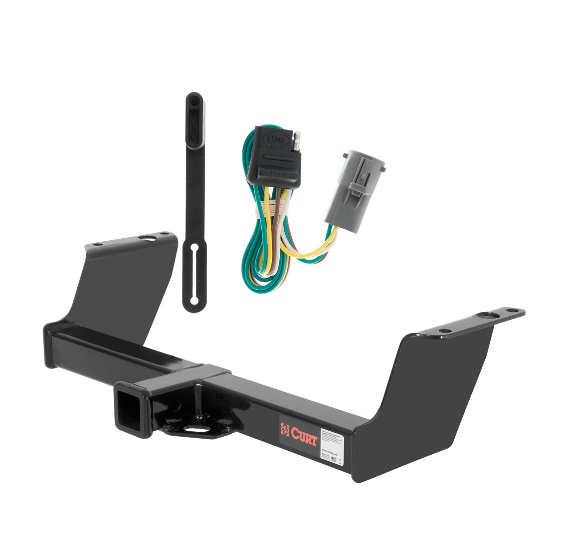 1998 - 2001 Mazda B3000 2000 - 2005 models are no drill Curt 2", Class 3 Trailer Tow Hitch + 4-flat Wiring Kit 13019 thumbnail 0