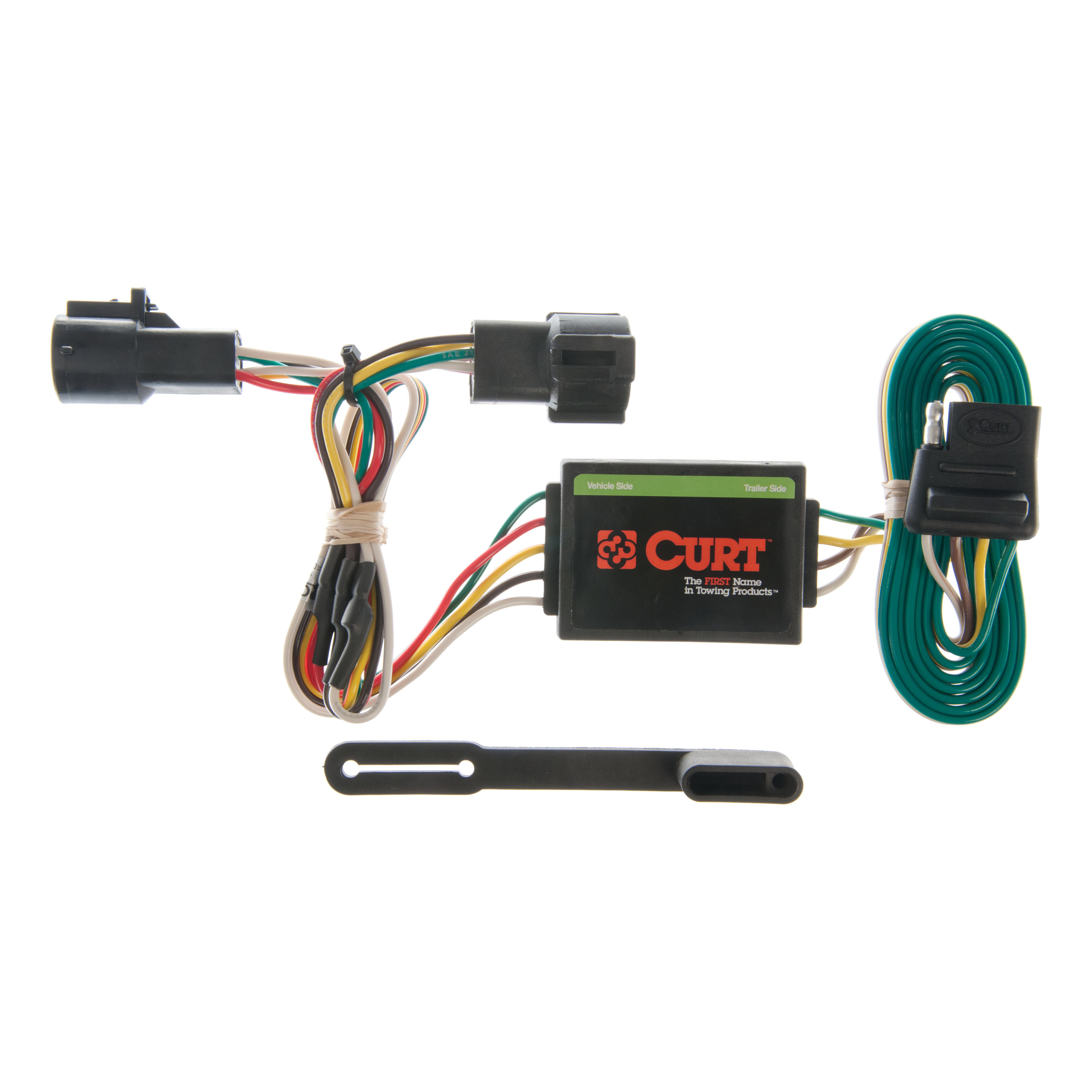 94 - 08 Mazda B4000 00 - 05 models are no drill Curt 2", Class 3 Trailer Tow Hitch + 4-flat Wiring Kit 13138 thumbnail 1