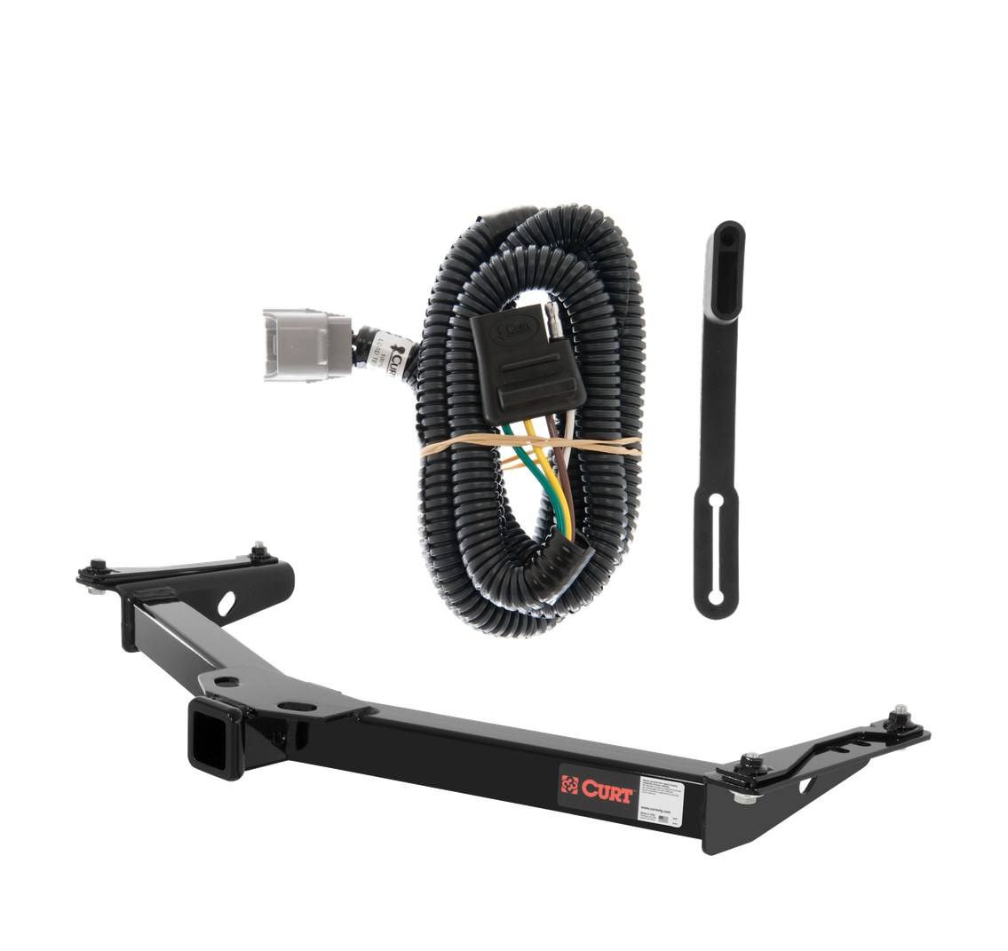2001 - 2002 Toyota 4Runner Curt 2", Class 3 Trailer Tow Hitch + 4-flat Wiring Kit 13087 thumbnail 0