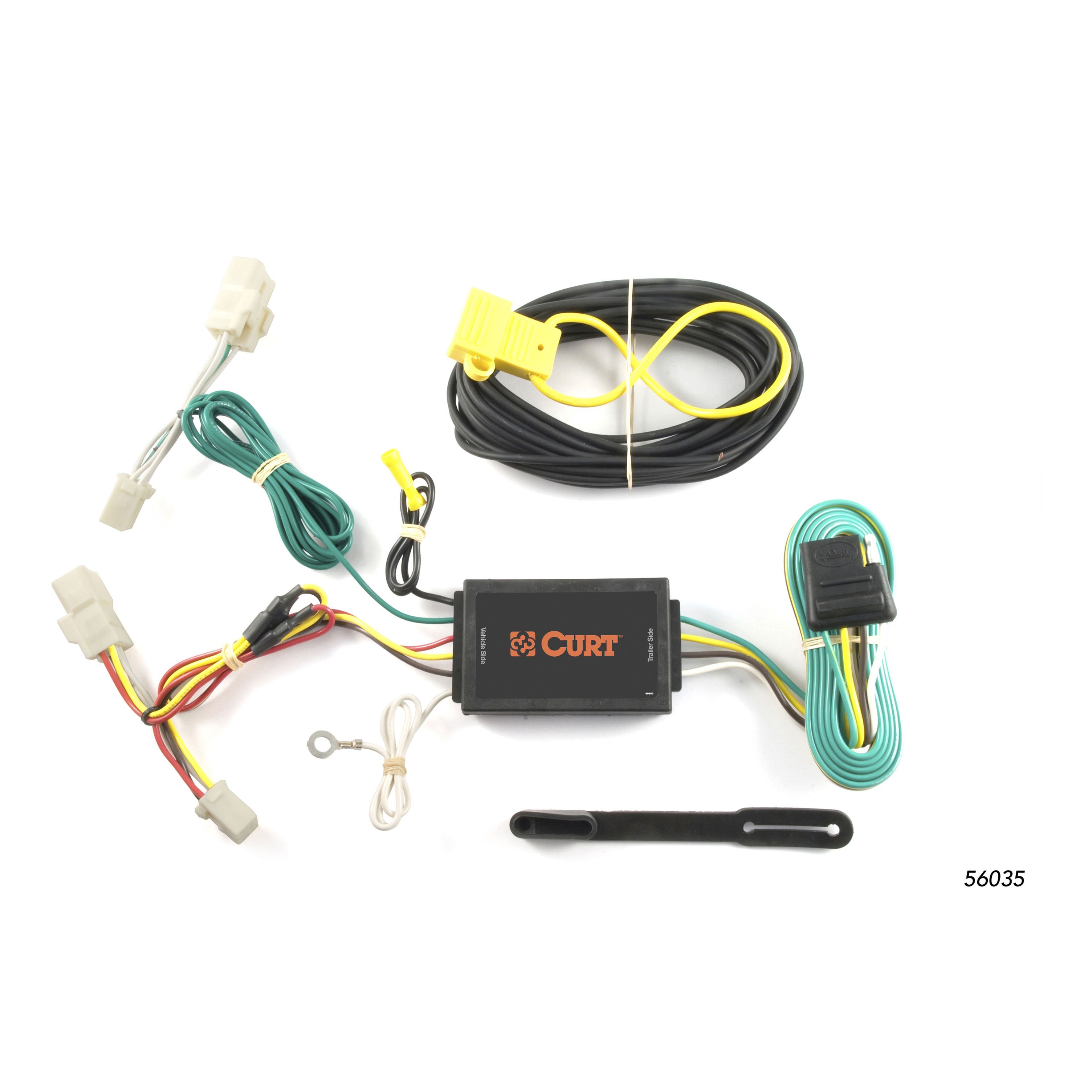 2009 - 2010 Pontiac Vibe Excluding GT Curt 1-1/4", Class 2 Trailer Tow Hitch + 4-flat Wiring Kit 12228 thumbnail 1