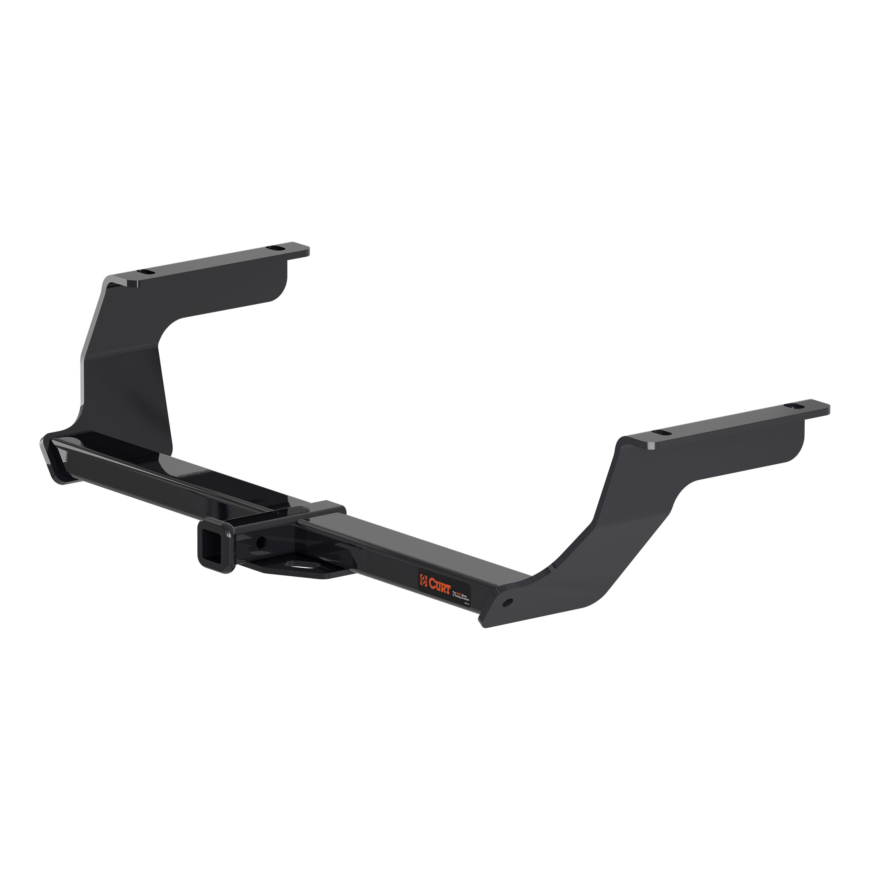 2017 - 2023 Subaru Impreza Hatchback, single exhaust Curt 1-1/4", Class 1 Trailer Tow Hitch + 4-flat Wiring Kit 11465 thumbnail 2