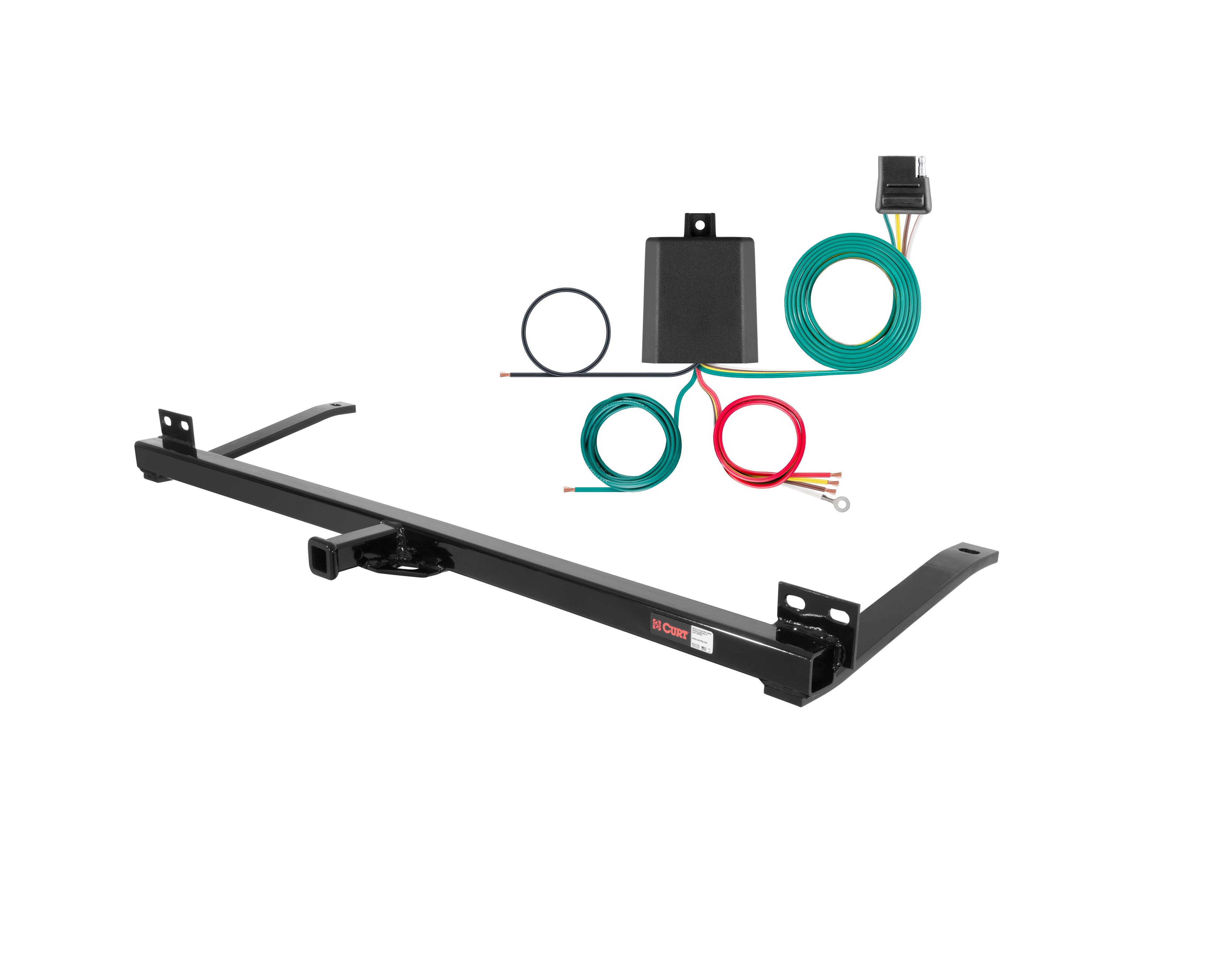 78 - 88 Oldsmobile Cutlass Supreme RWD Curt 1-1/4", Class 2 Trailer Tow Hitch + 4-flat Wiring Kit 12005 thumbnail 0