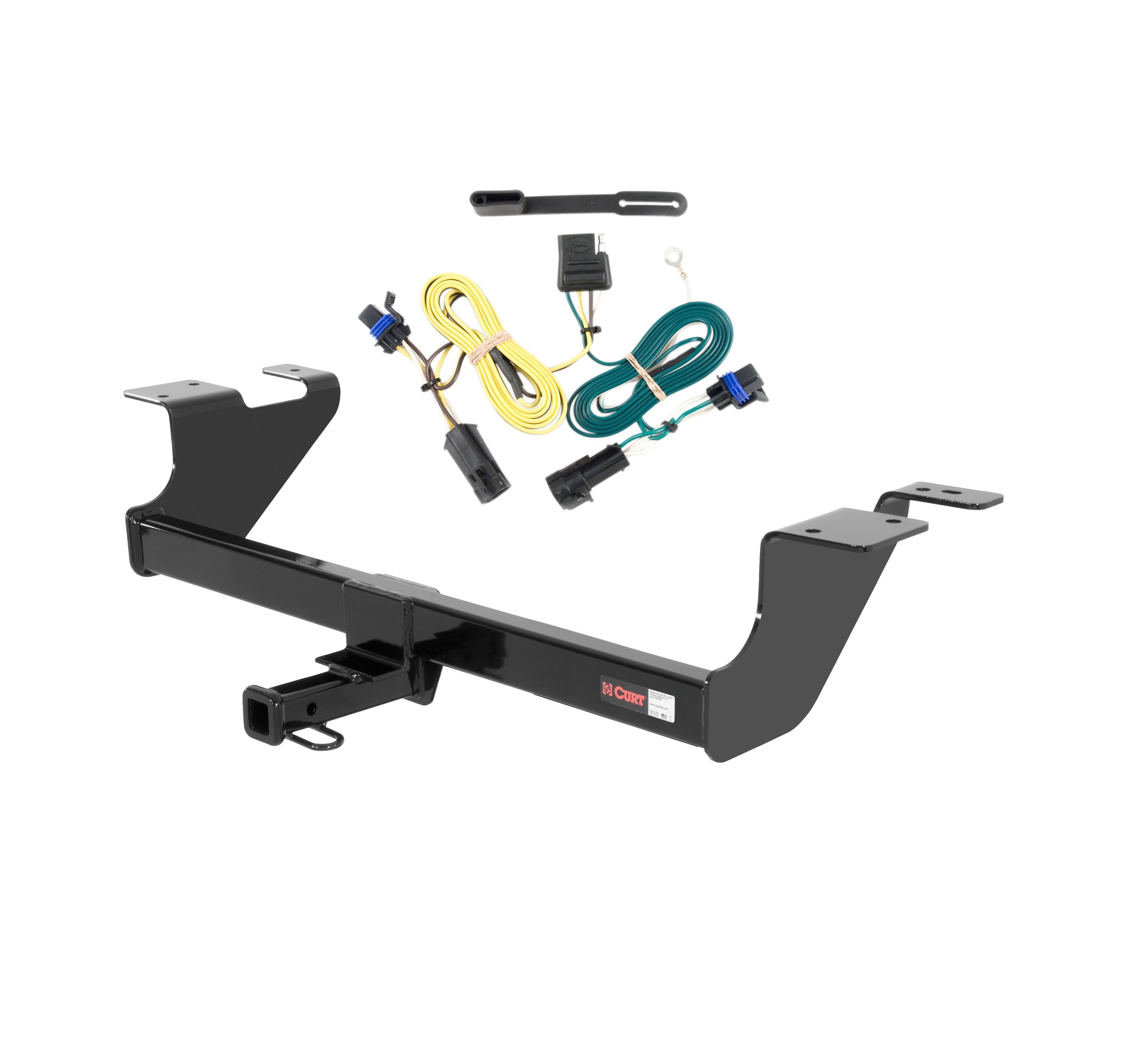 05 - 10 Pontiac G6 Coupe and sedan Curt 1-1/4", Class 2 Trailer Tow Hitch + 4-flat Wiring Kit 12333 thumbnail 0