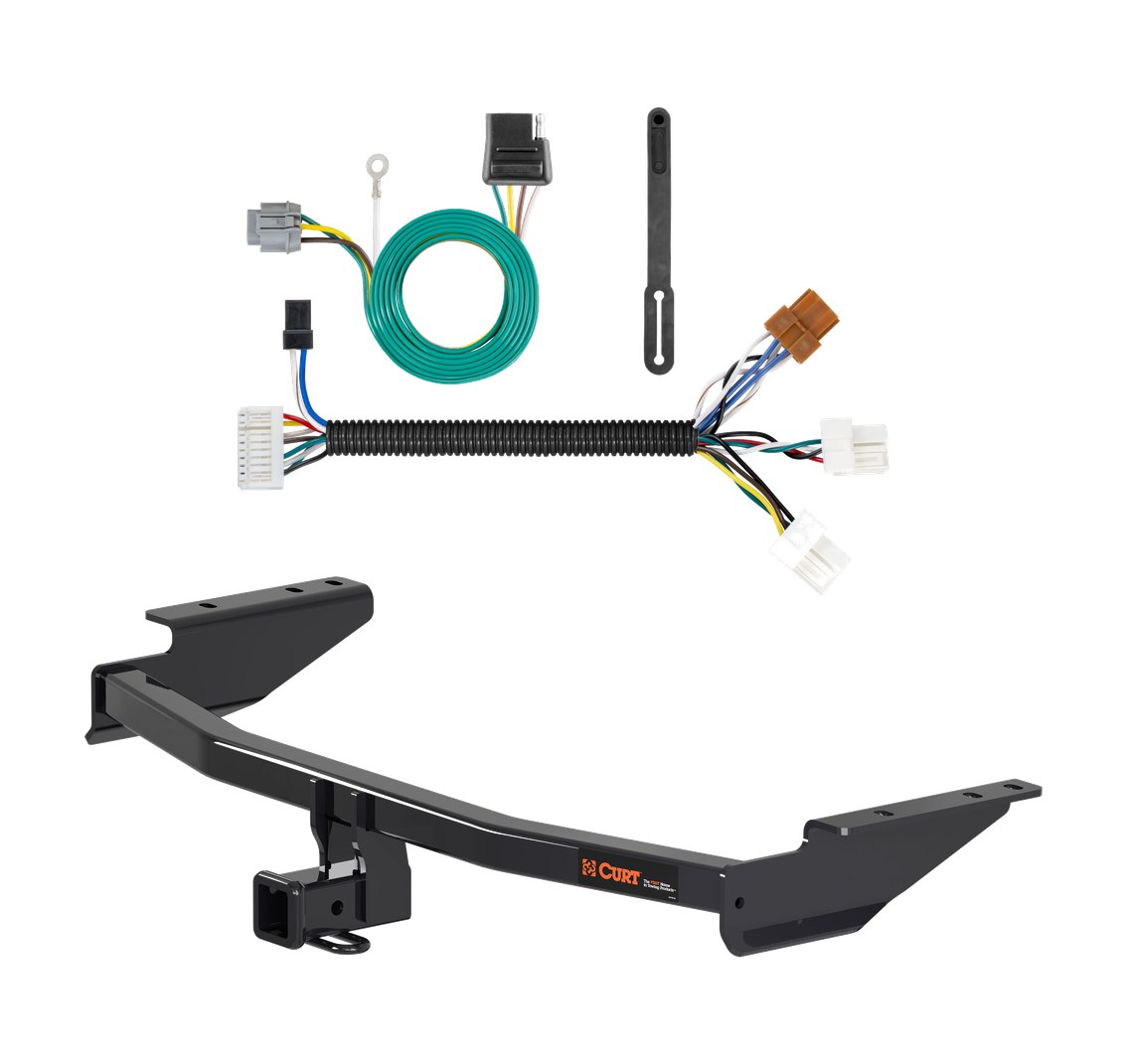 2017 - 2020 Nissan Pathfinder Curt 2", Class 3 Trailer Tow Hitch + 7-way Wiring Kit 13309 thumbnail 0