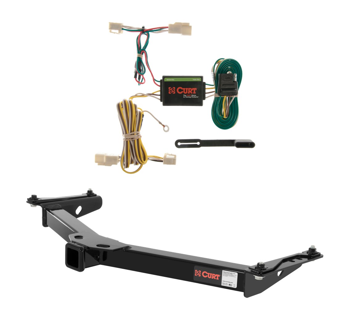 1996 - 2002 Toyota 4Runner Curt 2", Class 3 Trailer Tow Hitch + 4-flat Wiring Kit 13087 thumbnail 0
