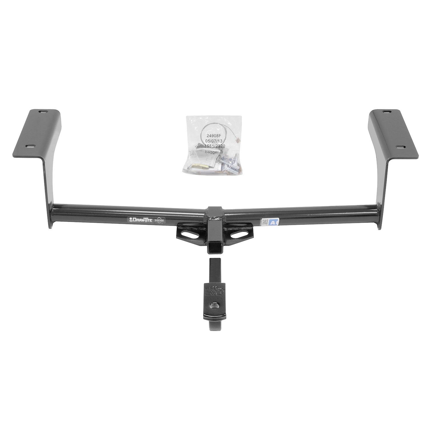 Draw-tite Class 1 Trailer Hitch, 1-1/4" Square Receiver, Black for Select Mazda 6 24908 thumbnail 9