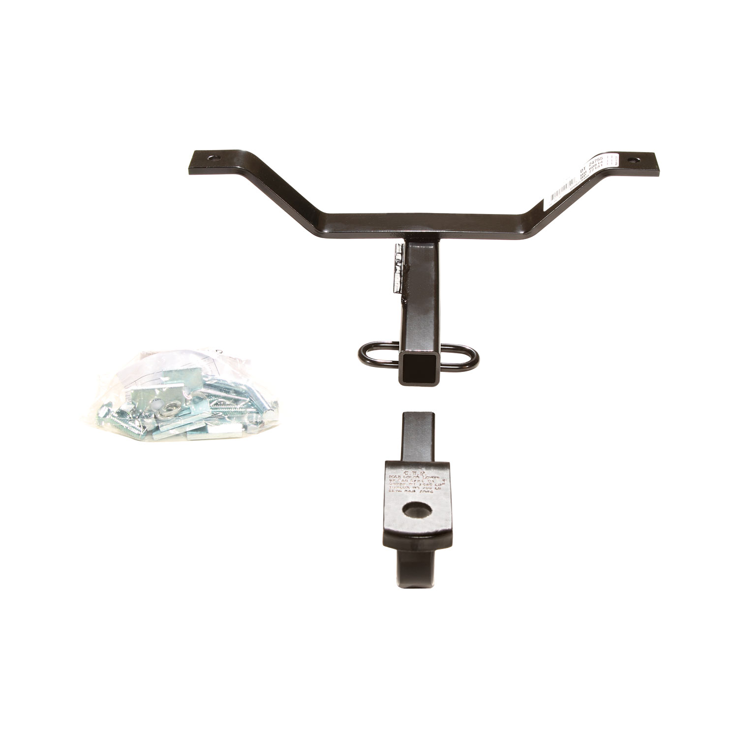 Draw-tite Class 1 Trailer Hitch, 1-1/4" Square Receiver, Black for Select Acura TL 24755 thumbnail 9