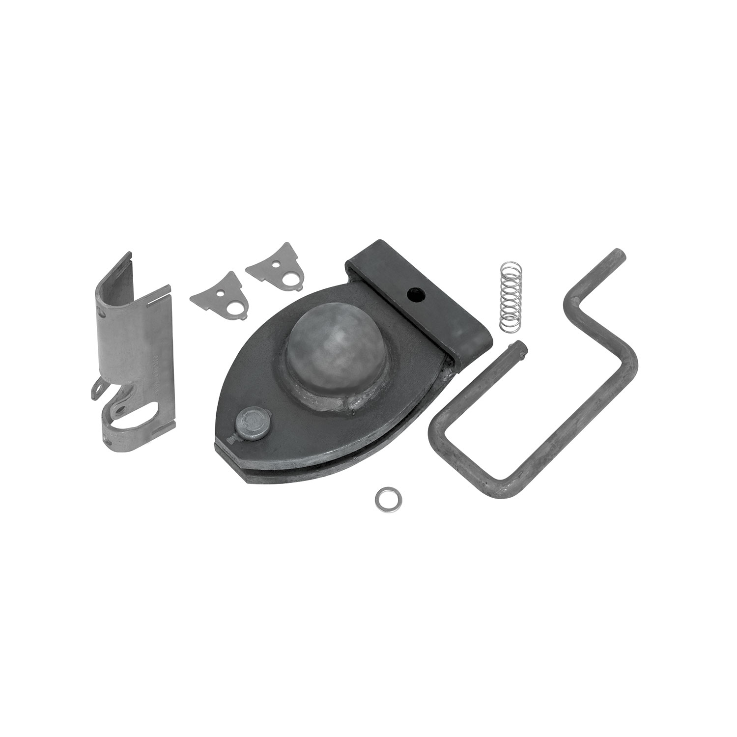 Bulldog Replacement Part, 20K Gooseneck Coupler Kit, Includes Locking Pin Assembly, Locking Pin Cover and Labels thumbnail 0