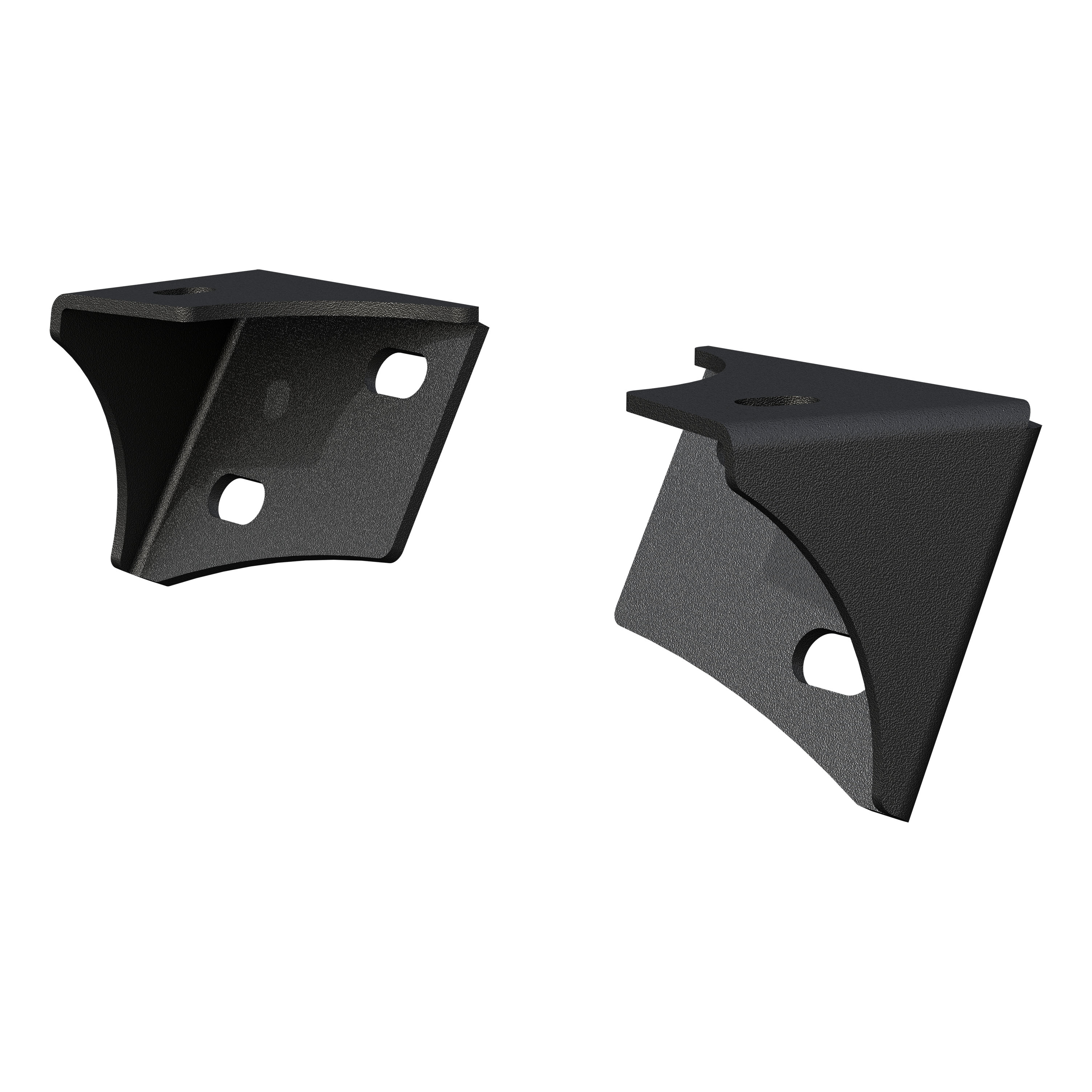 ARIES AR15800 Jeep Wrangler JK Windshield Light Brackets, LEDs Sold Separately