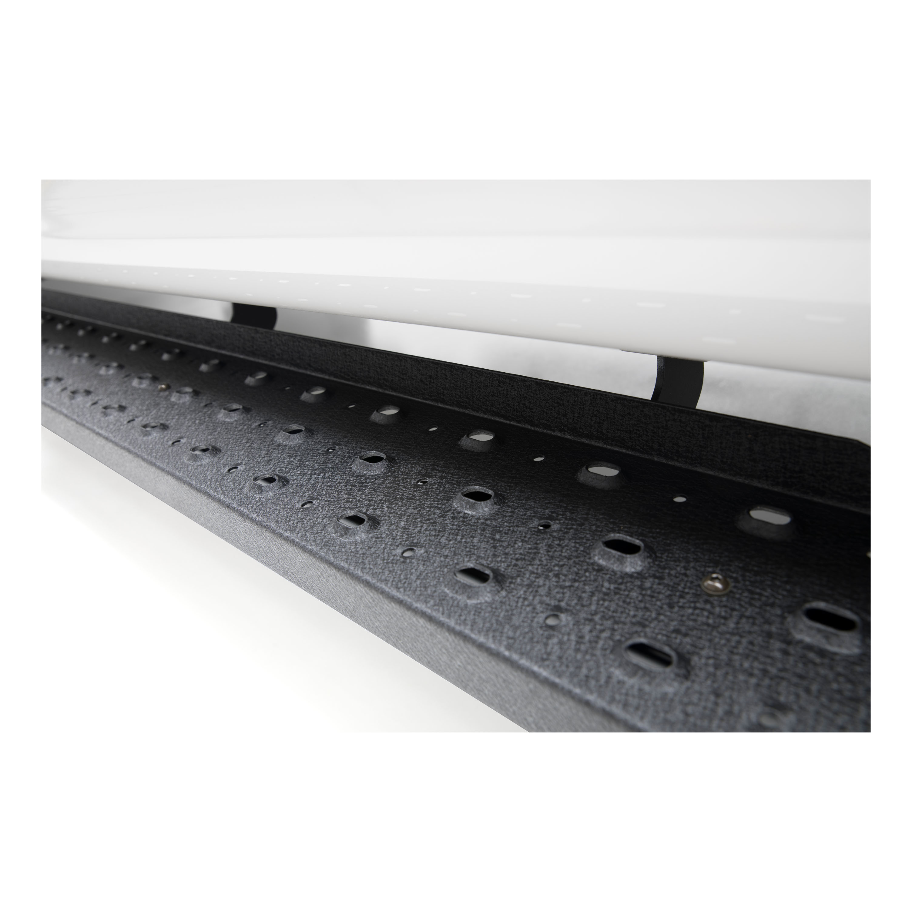 ARIES 2055552 RidgeStep Black Steel 6-1/2 x 85-Inch Truck Running Boards, Select Ford Ranger Crew Cab thumbnail 11