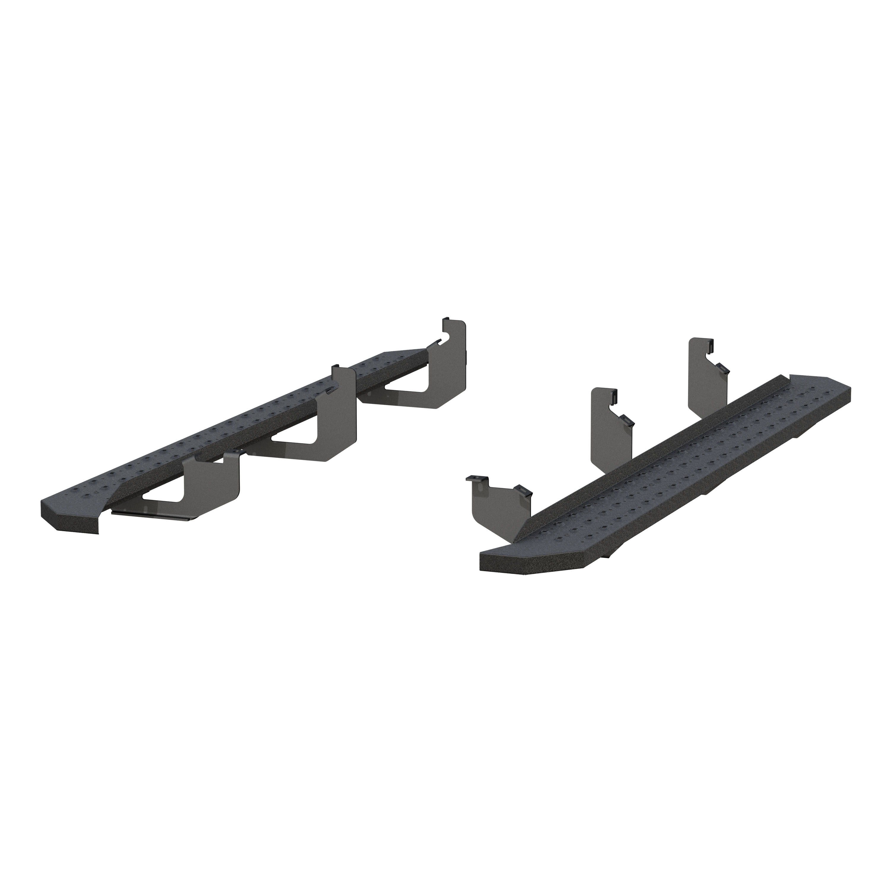 ARIES 2055552 RidgeStep Black Steel 6-1/2 x 85-Inch Truck Running Boards, Select Ford Ranger Crew Cab thumbnail 1