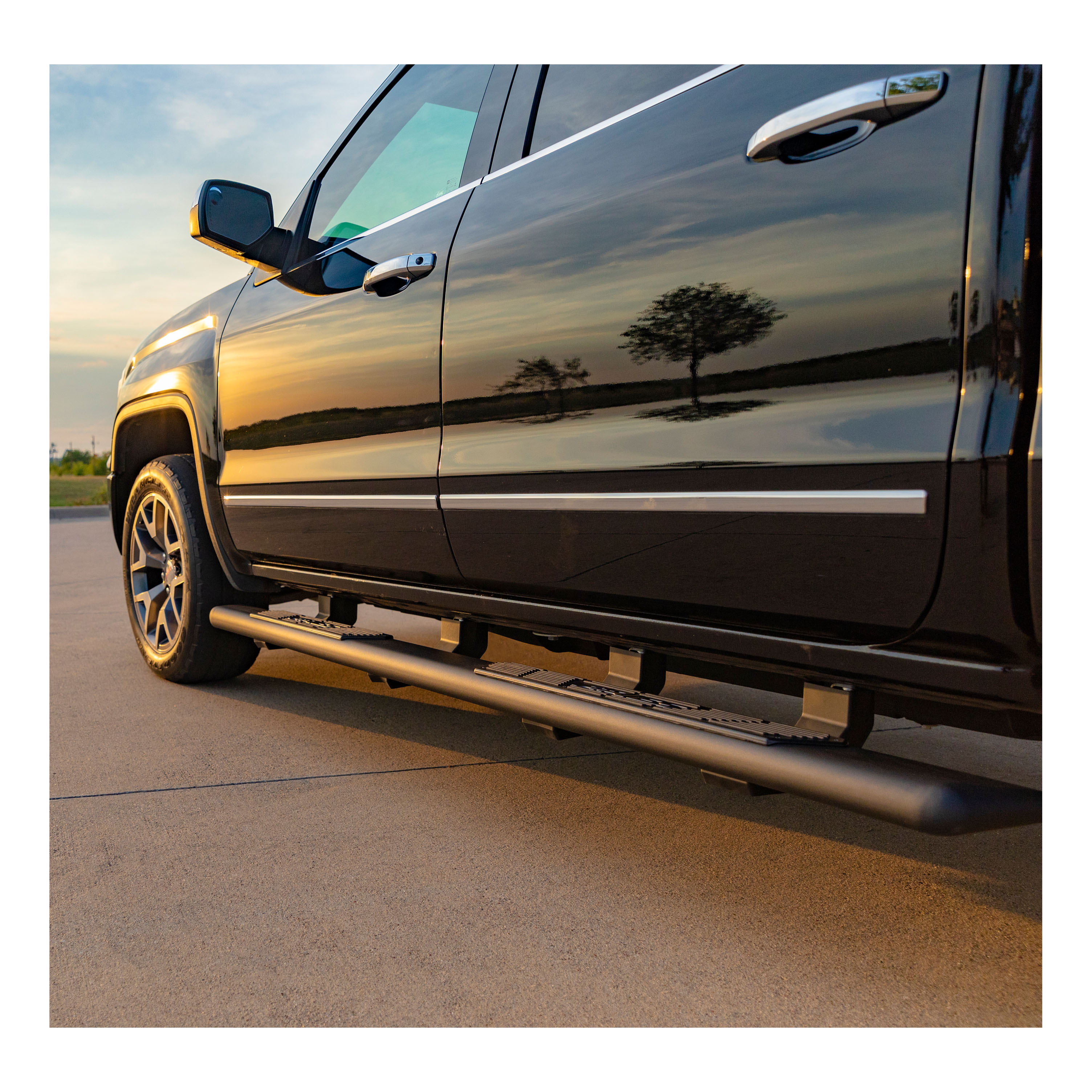 ARIES 2558052 AscentStep Black Steel 5-1/2 x 85-Inch Truck Running Boards, Select Ford Ranger Crew Cab thumbnail 14