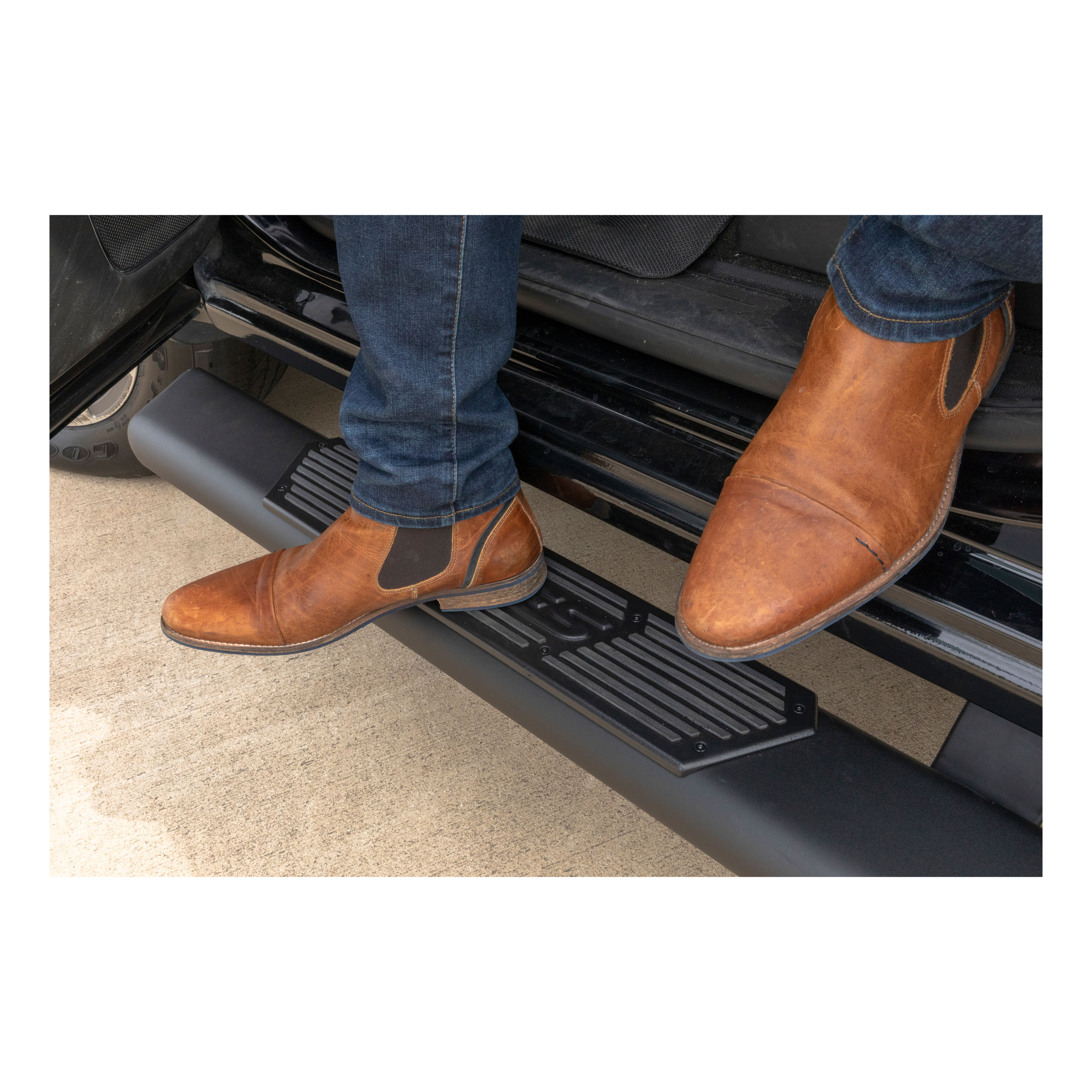 ARIES 2558052 AscentStep Black Steel 5-1/2 x 85-Inch Truck Running Boards, Select Ford Ranger Crew Cab thumbnail 18