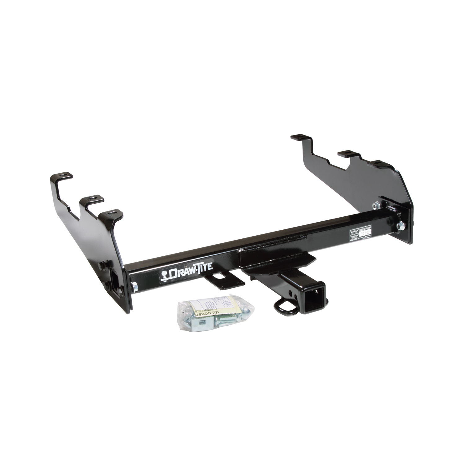 Draw-tite Class 3 Trailer Hitch, 2" Square Receiver, Black 41504 thumbnail 0