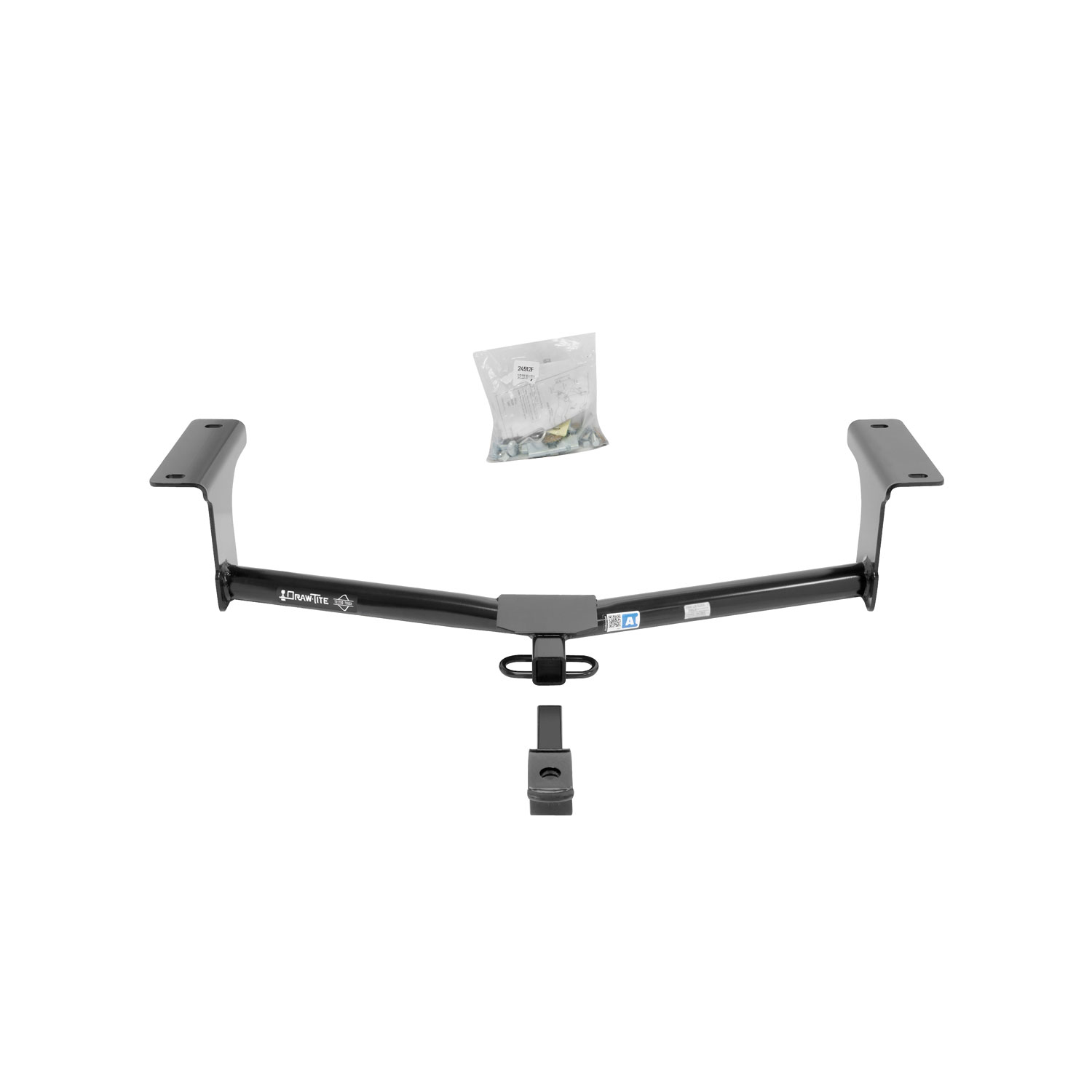 Draw-tite Class 1 Trailer Hitch, 1-1/4" Square Receiver, Black for Select Mazda 3 24912 thumbnail 9