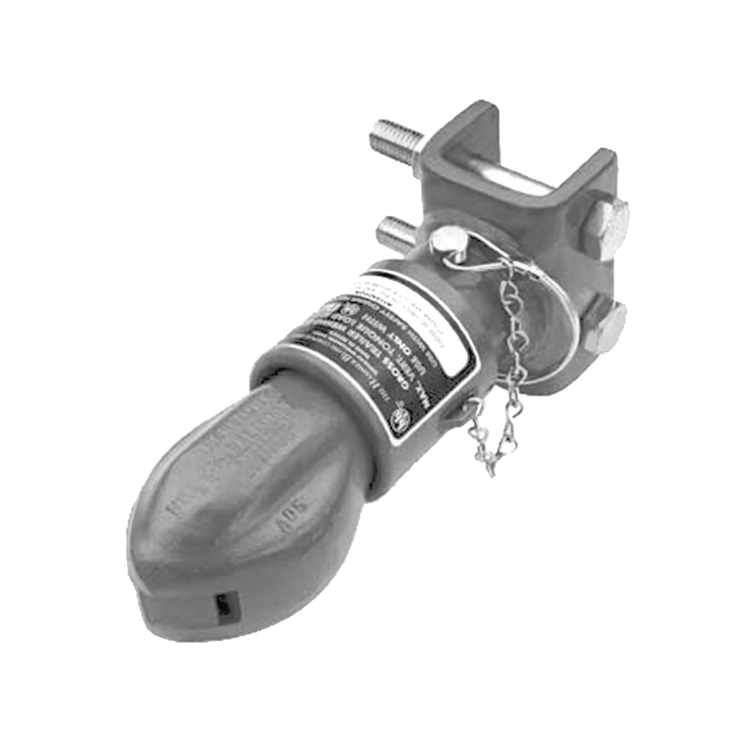 Bulldog 12,500 lbs Collar-Lok  Adjustable Coupler, 2-5/16 in. Diameter thumbnail 0