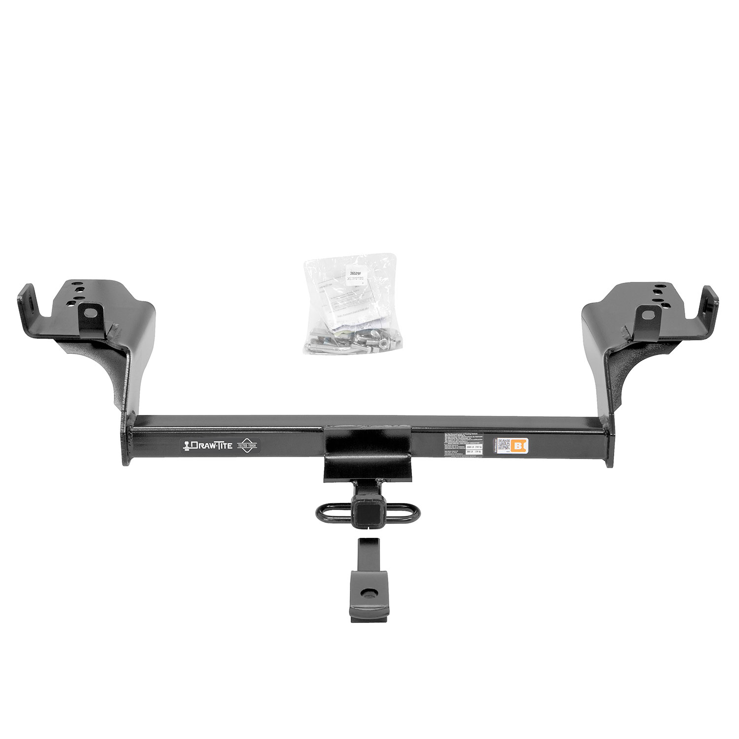 Draw-tite Class 2 Trailer Hitch, 1-1/4" Square Receiver, Black for Select Ford Escape 36529 thumbnail 9