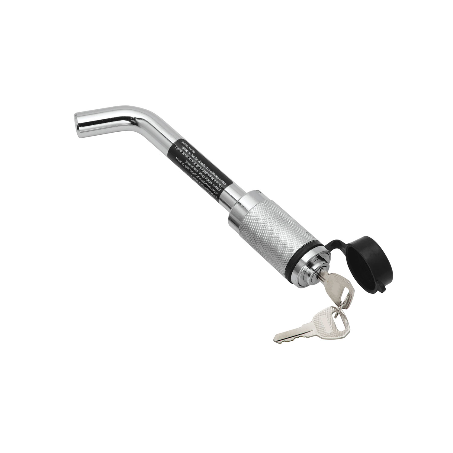 Draw-tite Trailer Hitch Lock, Fits 2-1/2 in. Receiver, 5/8 in. Pin Diameter, Dogbone Style DT63253 thumbnail 0