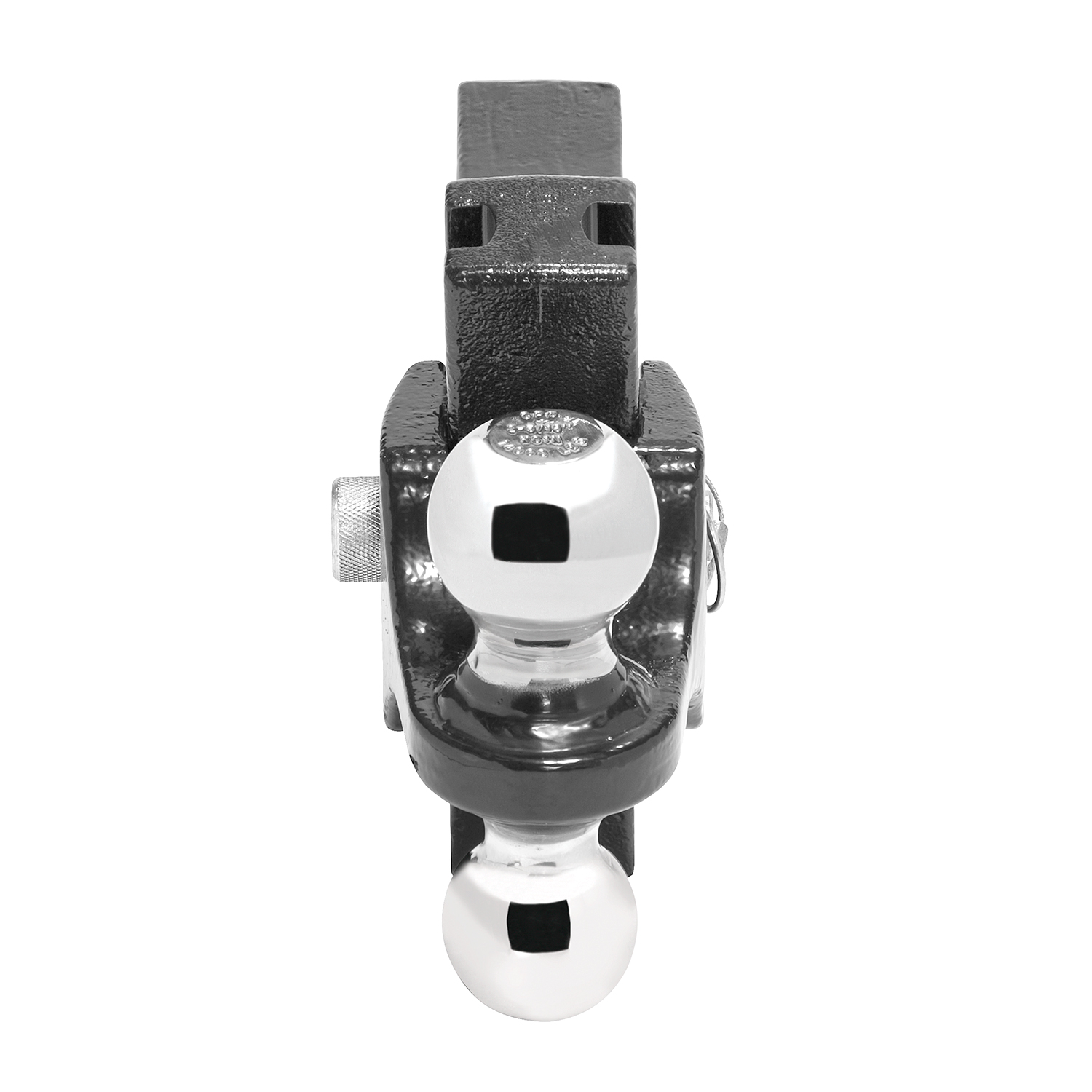 Draw-Tite Adjustable Trailer Hitch Ball Mount (2 Inch, 2-5/16 Inch Trailer Balls), Fits, 2 Inch Square Receiver, 10.5 Inch Drop, 14,000 lbss. Capacity Black thumbnail 4