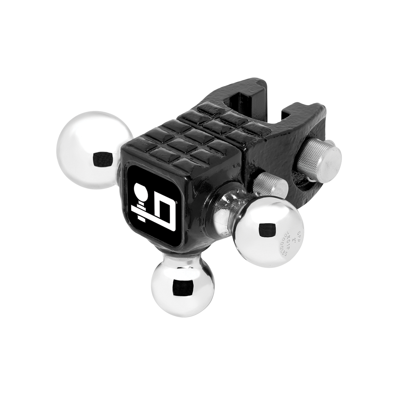 Draw-tite Adjustable Trailer Hitch Ball Mount (1-7/8 in., 2 in., 2-5/16 in. Trailer Balls), Fits, 2 in. Receiver, 14,000 lbs. Capacity Black thumbnail 2