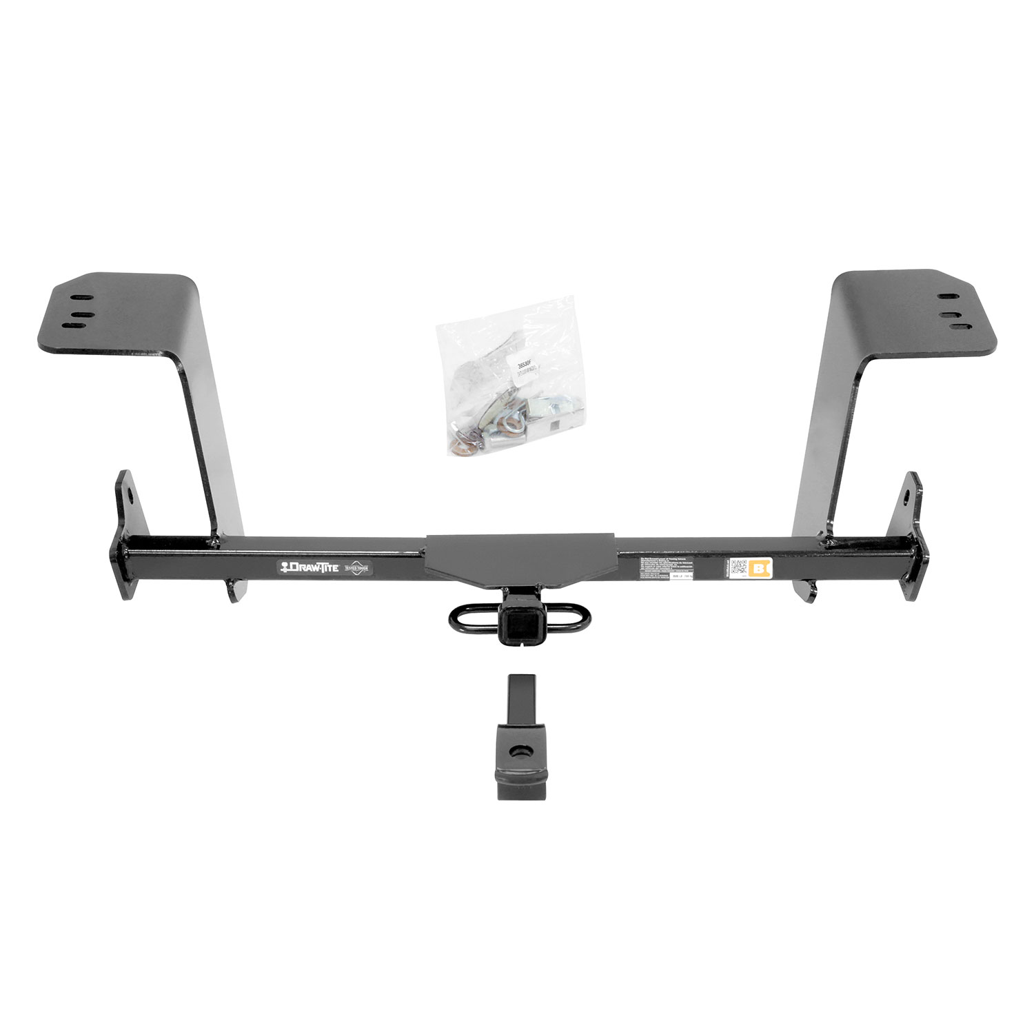 Draw-tite Class 2 Trailer Hitch, 1-1/4" Square Receiver, Black for Select Lexus ES350 36530 thumbnail 9