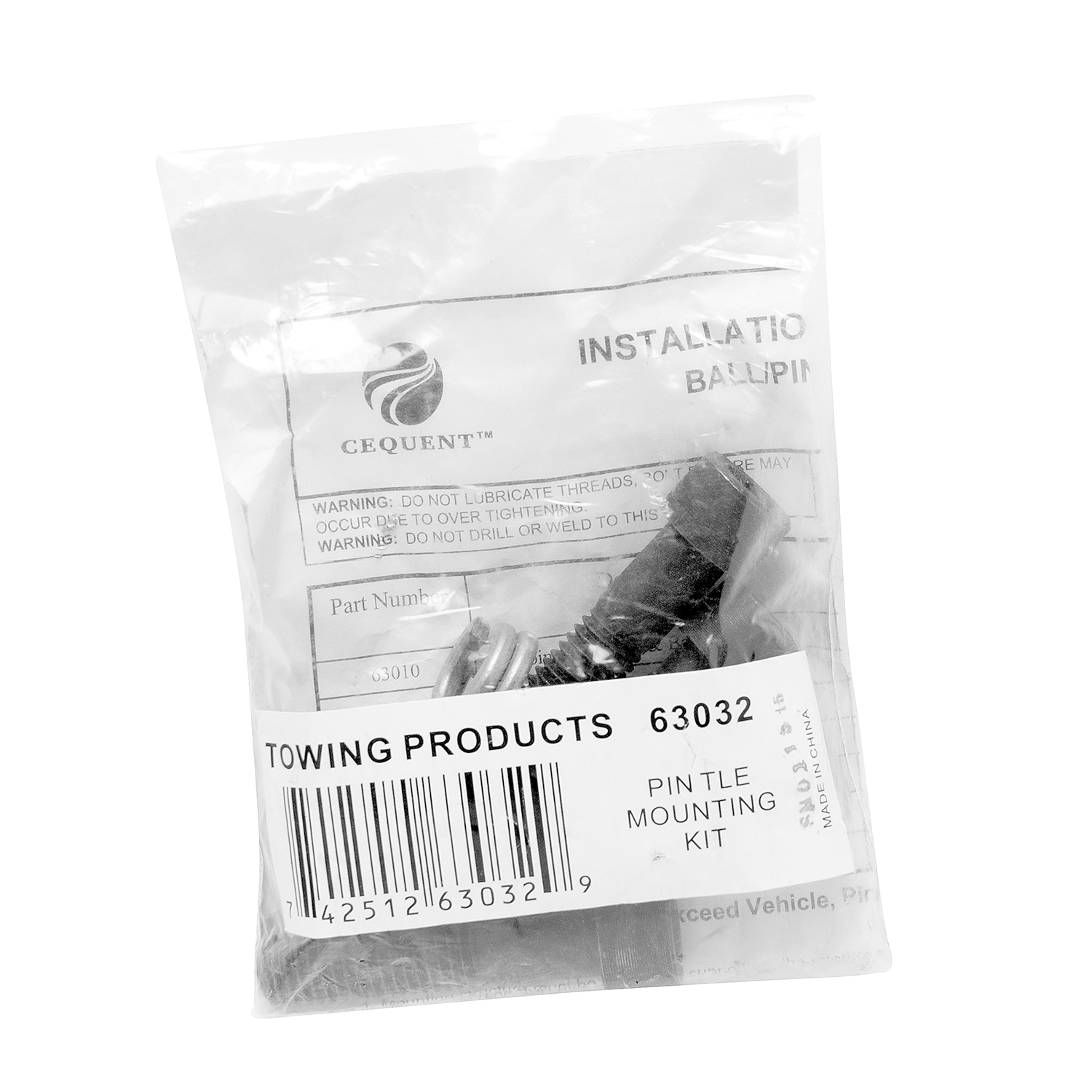 Draw-tite Replacement Part, Pintle Hook Mounting Hardware Kit thumbnail 1