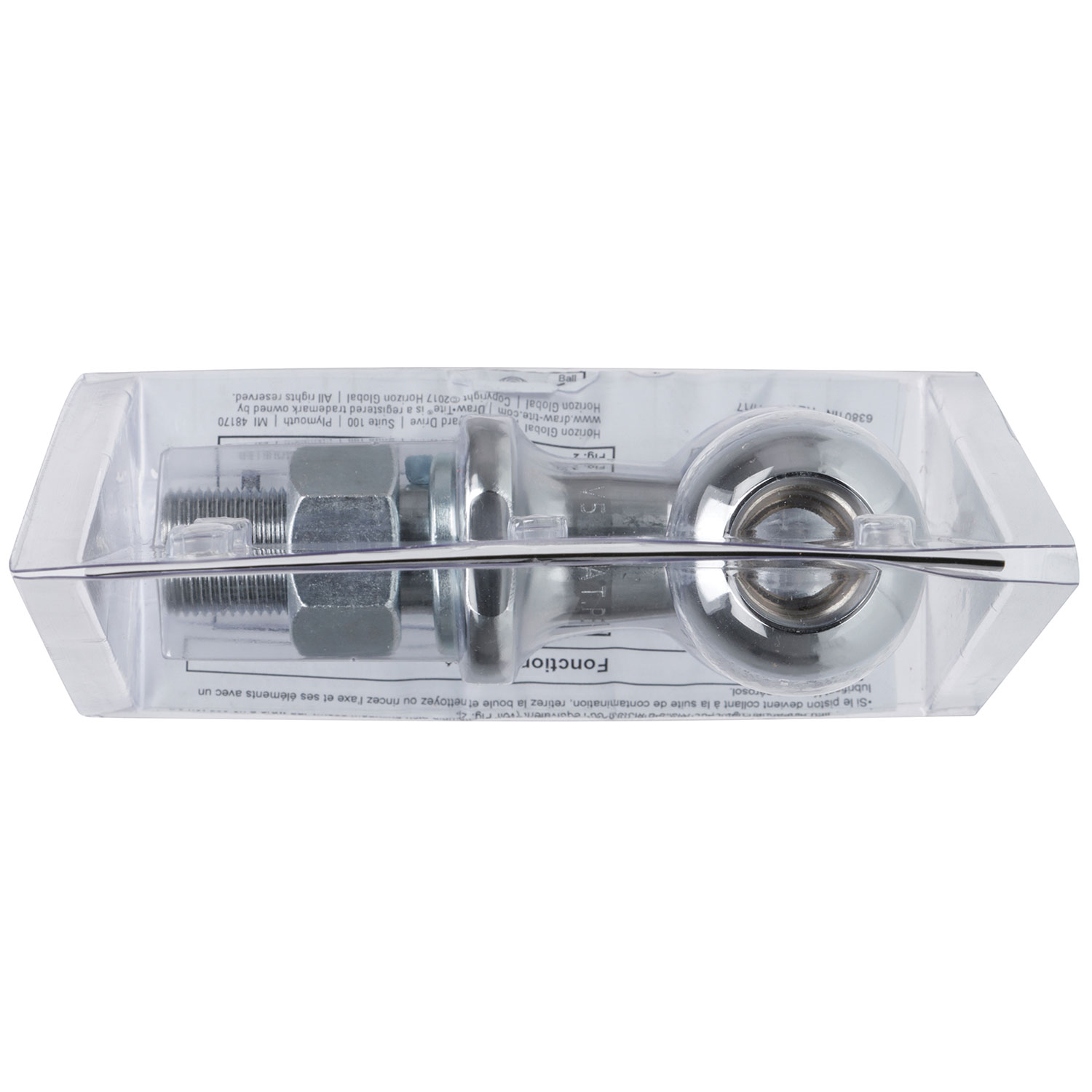 Draw-tite Interchangeable Trailer Hitch Ball, 8,000 lbs. Capacity, Chrome DT63802 thumbnail 6