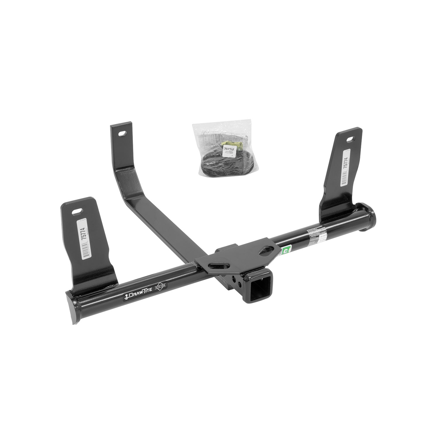 Draw-tite Class 3 Trailer Hitch, 2" Square Receiver, Black for Select Mercedes-Benz GLK350 75774 thumbnail 0