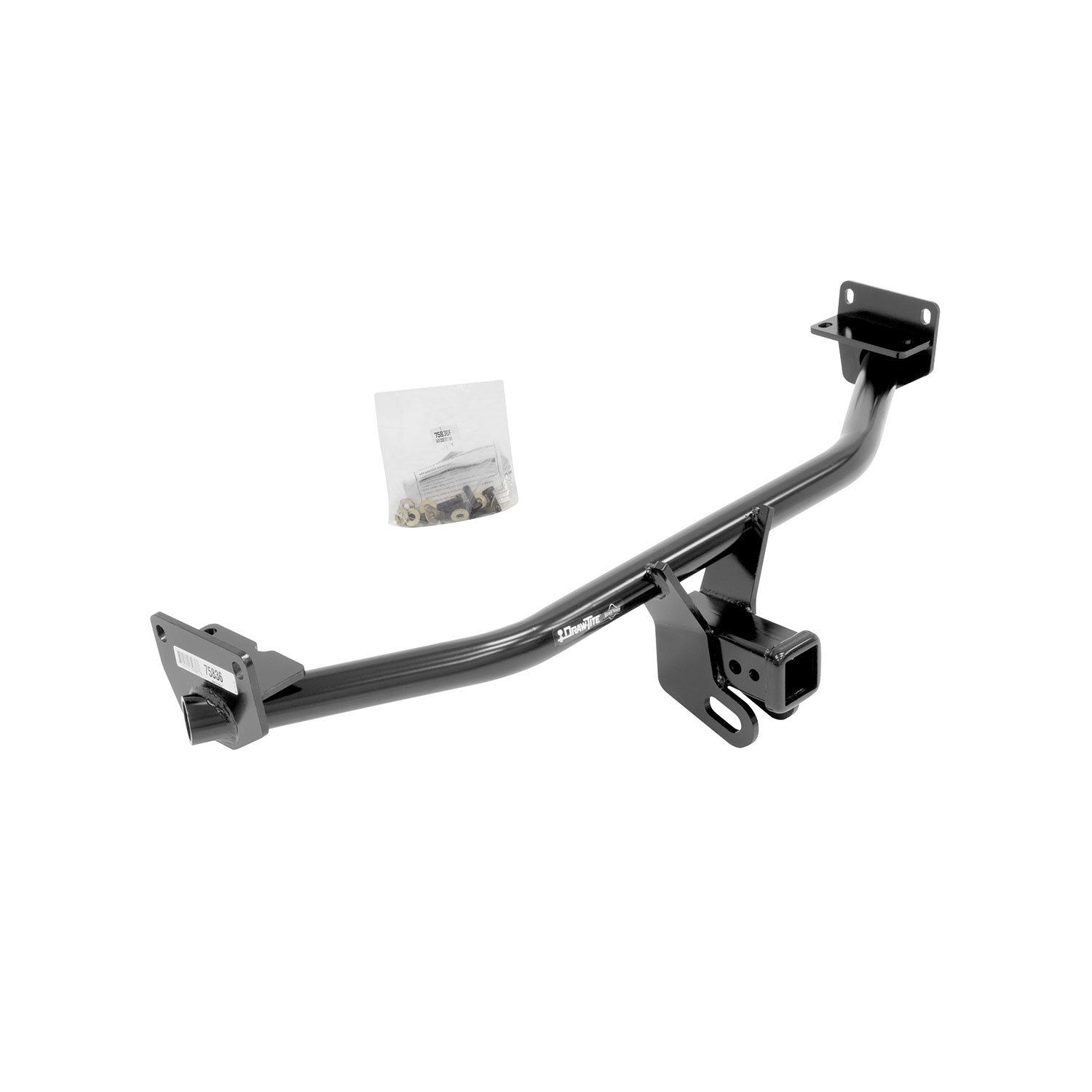 Draw-tite Class 3 Trailer Hitch, 2" Square Receiver, Black for Select Hyundai Tucson 75836 thumbnail 0
