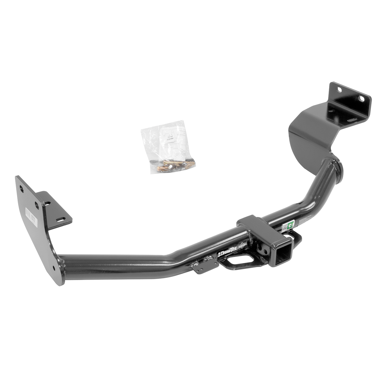 Draw-tite Class 3 Trailer Hitch, 2" Square Receiver, Black for Select Hyundai Santa Fe, KIA Sorento 75772 thumbnail 0