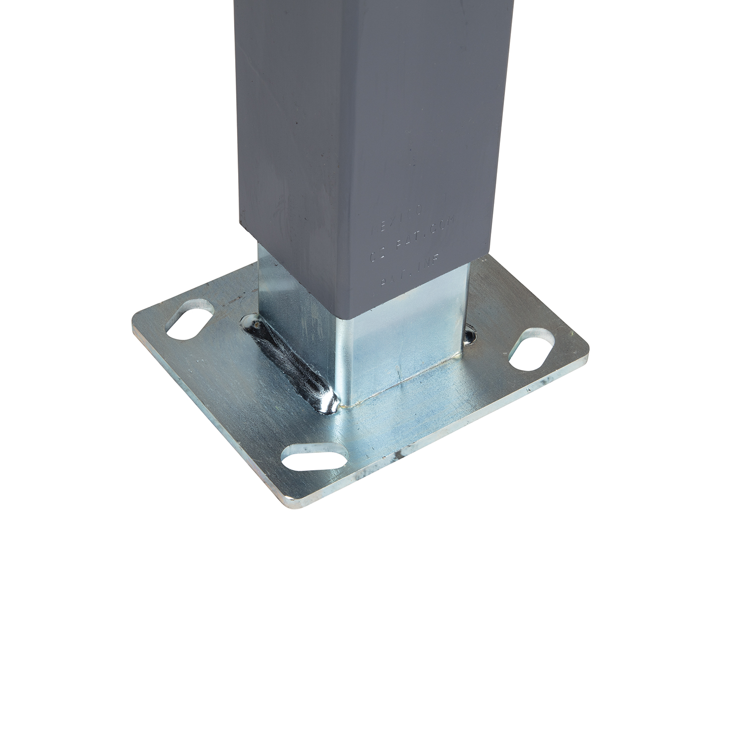 Bulldog Square Trailer Jack, No Mount, 5,000 lbs. Support Capacity, Side Wind, Weld-On, 15 in. Travel BD195368 thumbnail 1