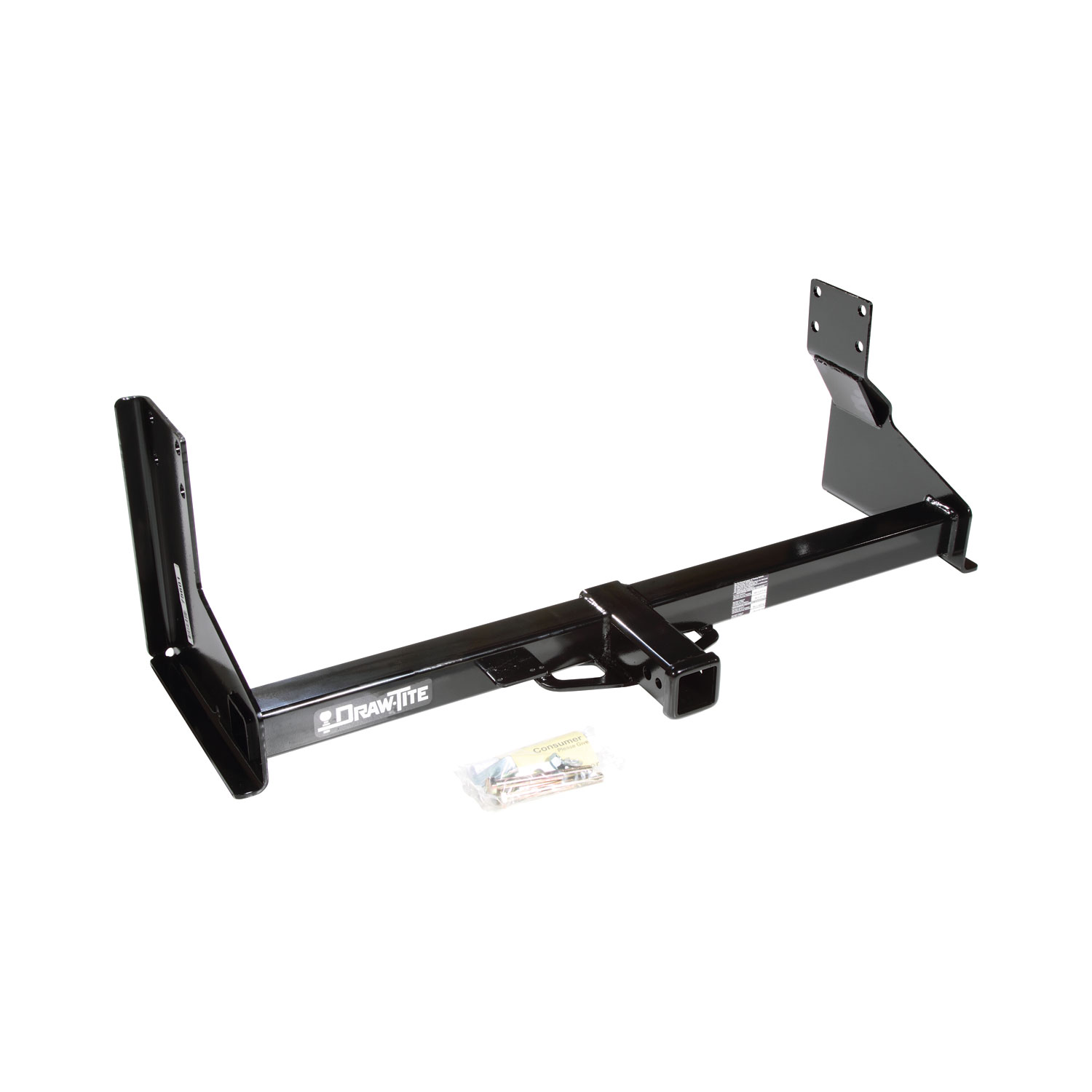 Draw-tite Class 3 Trailer Hitch, 2" Square Receiver, Black 75601 thumbnail 0