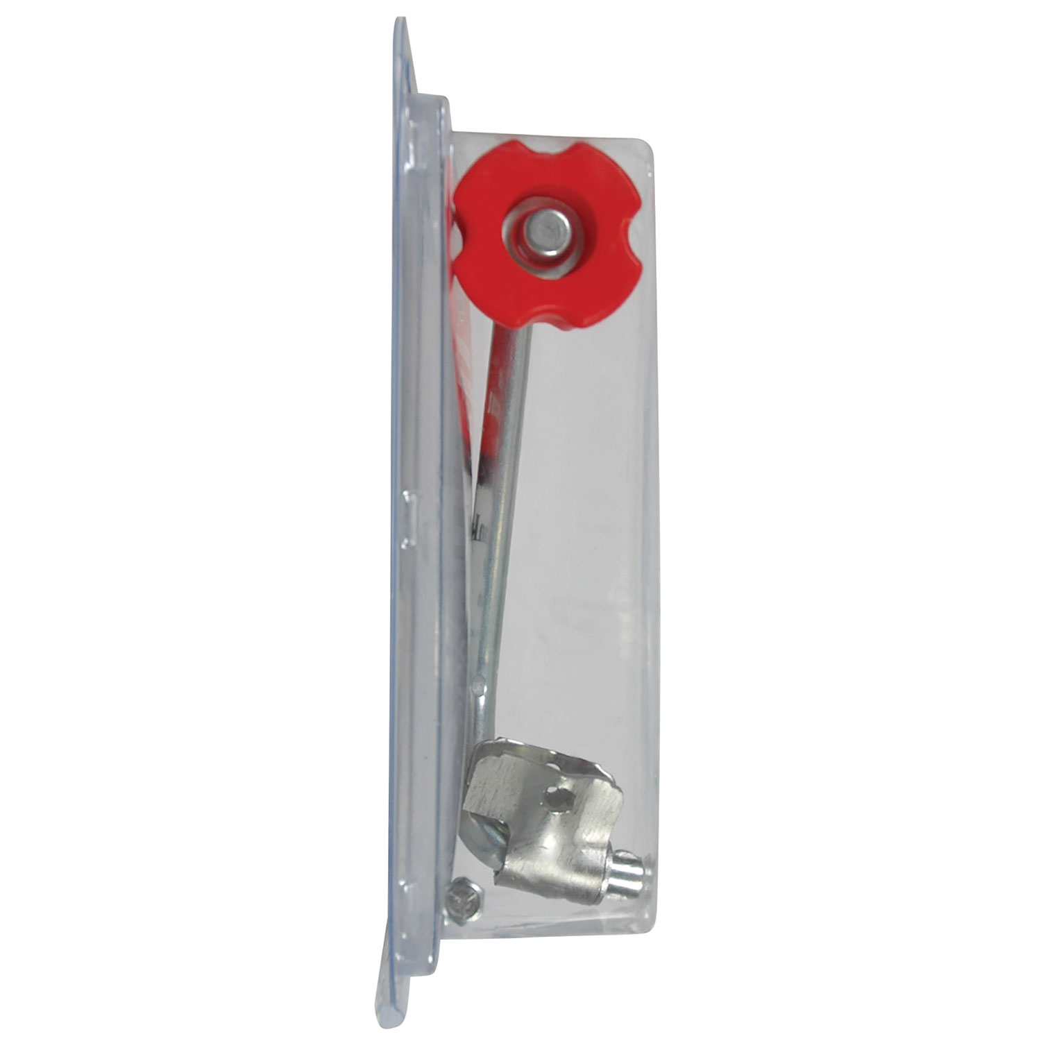 Bulldog Trailer Jack Replacement Part, Topwind  Crank, 6-3/4 in. Radius w/Red Bulldog Knob For 750-5,000 lbs. Jacks thumbnail 2