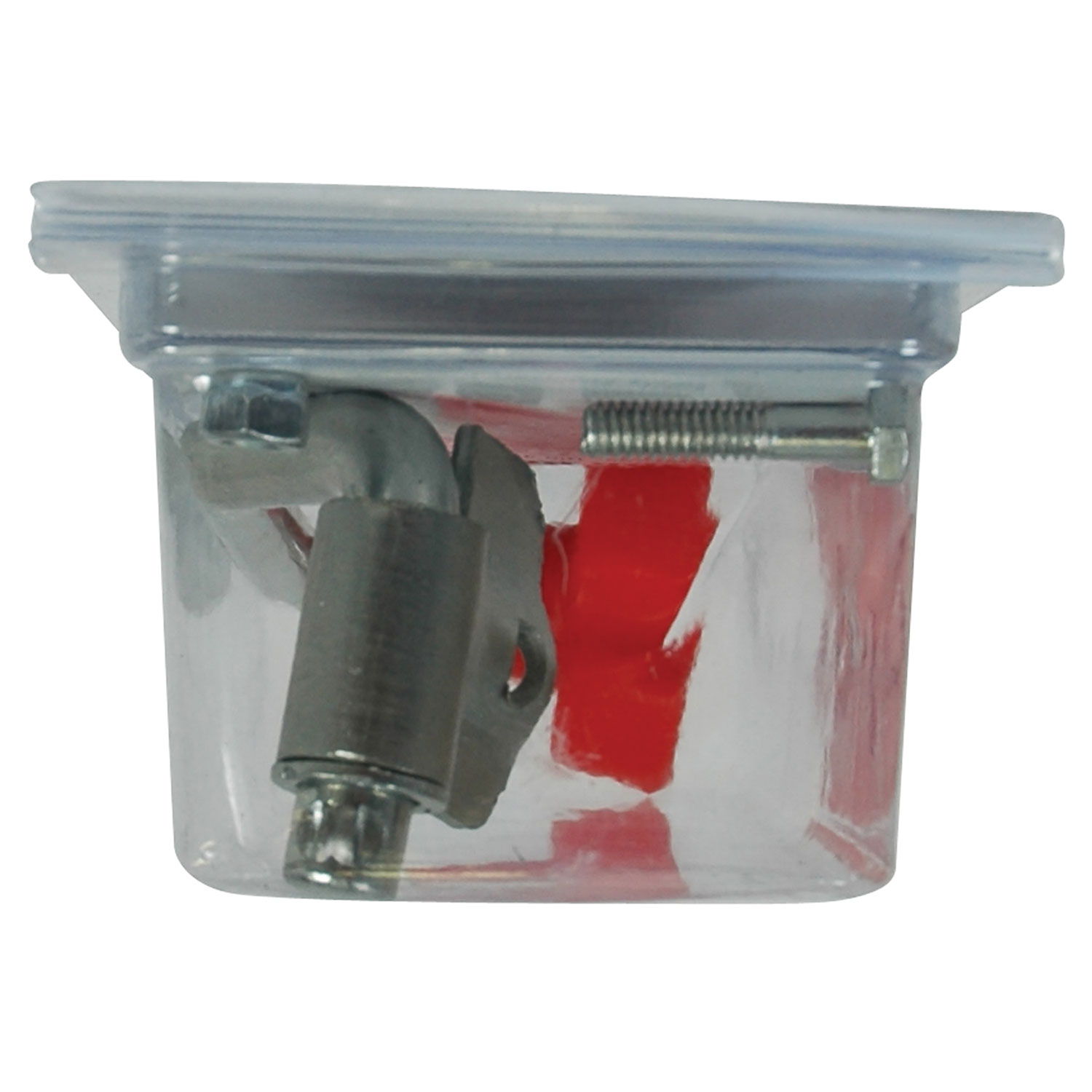 Bulldog Trailer Jack Replacement Part, Topwind  Crank, 6-3/4 in. Radius w/Red Bulldog Knob For 750-5,000 lbs. Jacks thumbnail 6