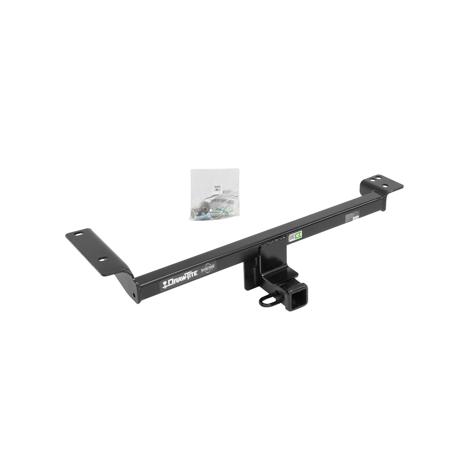 Draw-tite Class 3 Trailer Hitch, 2" Square Receiver, Black for Select Land Rover Range Rover Evoque 75227 thumbnail 0