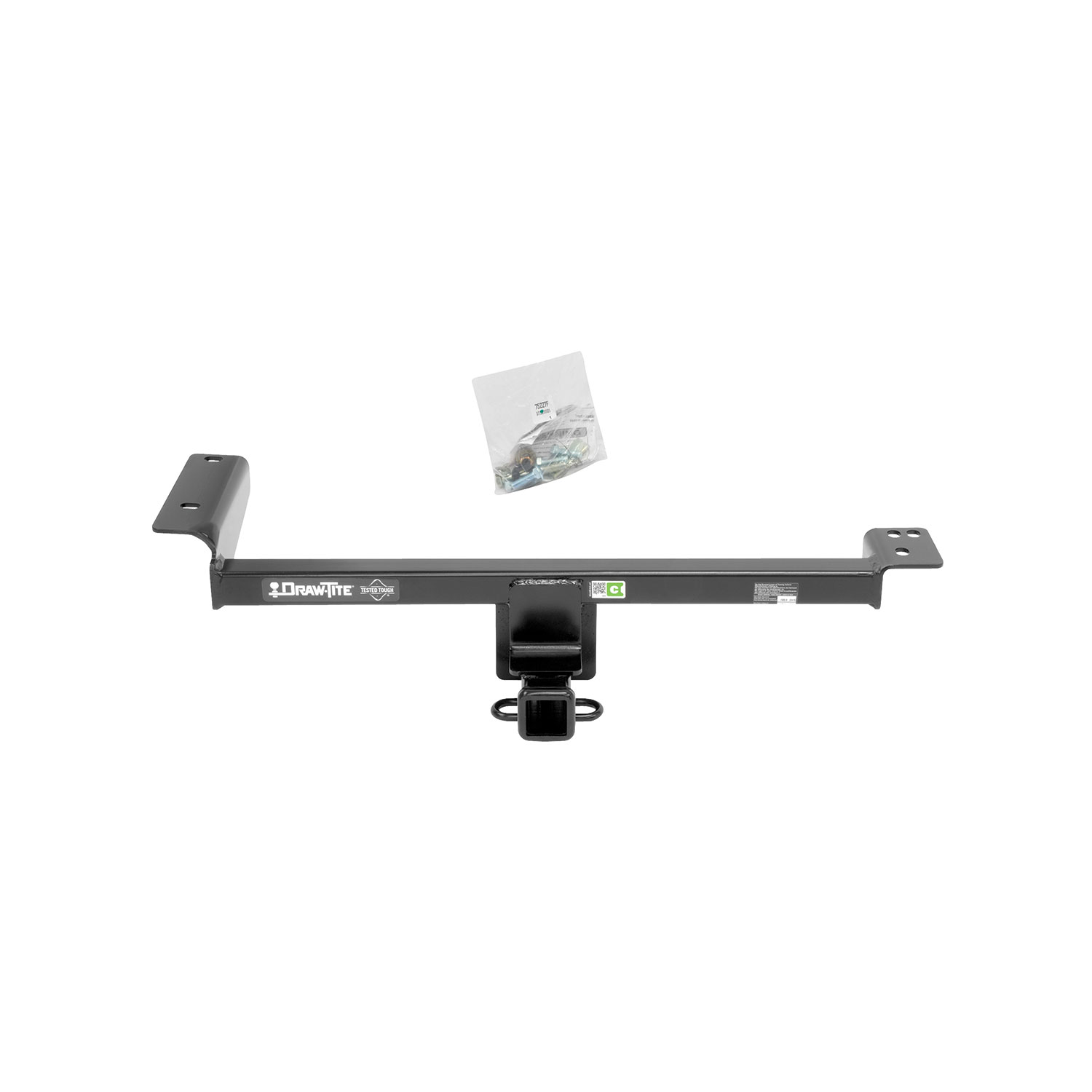 Draw-tite Class 3 Trailer Hitch, 2" Square Receiver, Black for Select Land Rover Range Rover Evoque 75227 thumbnail 6