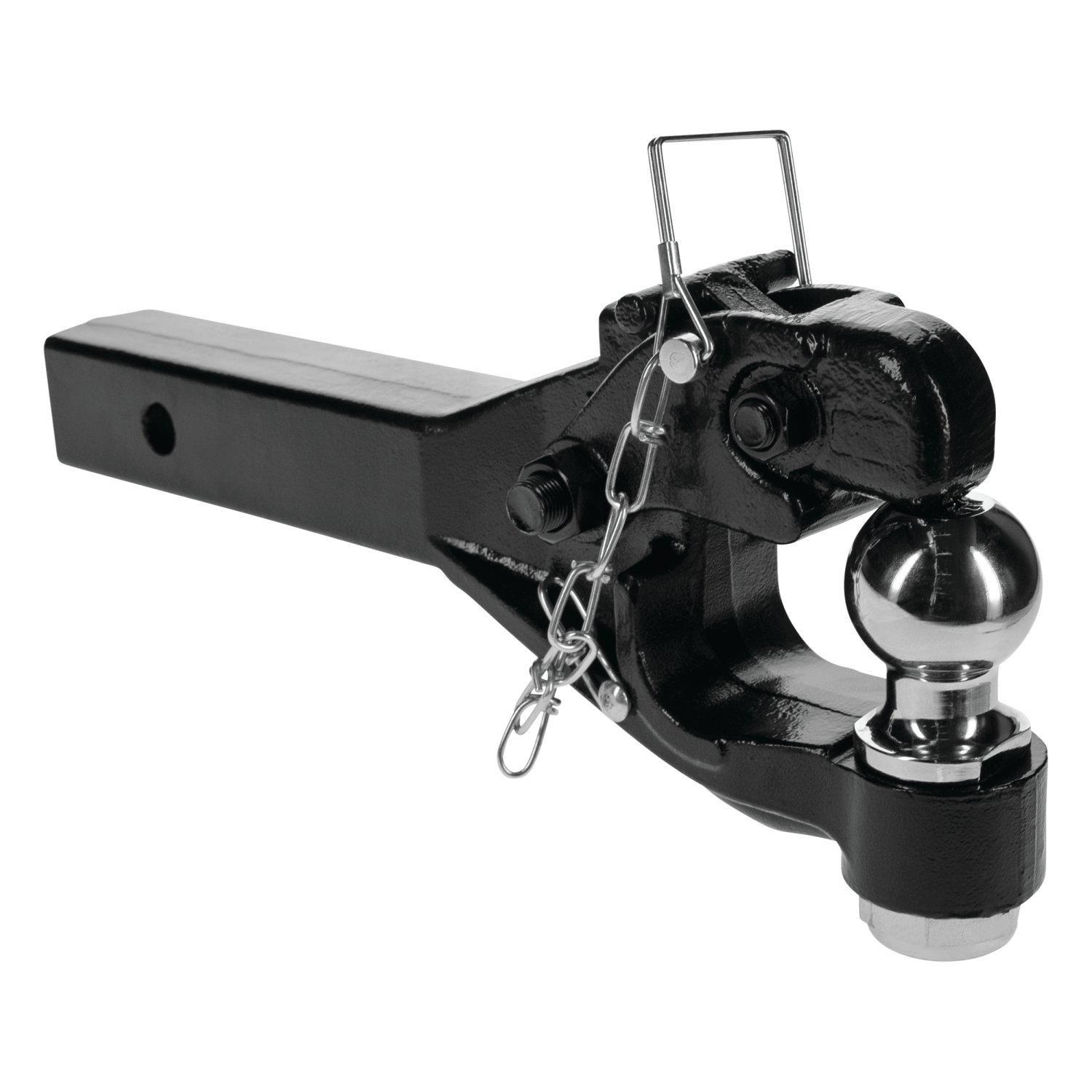 Draw-tite Pintle Hook & Ball Combination, Fits 2 in. Receiver, 12,000 lbs. Capacity Hook, 2 in. Ball, 7,000 lbs. Capacity Ball thumbnail 1