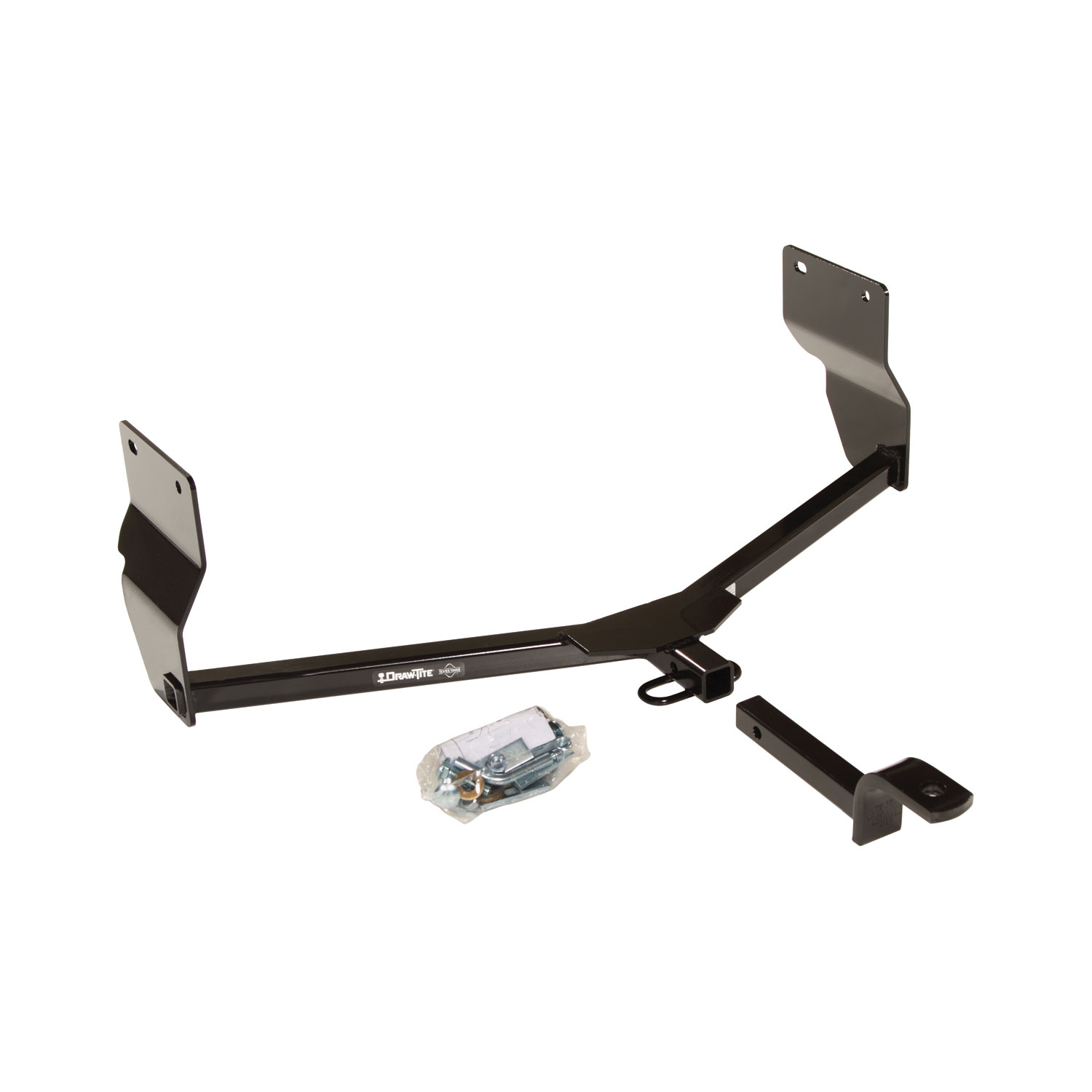 Draw-tite Class 1 Trailer Hitch, 1-1/4" Square Receiver, Black for Select Dodge Dart 24890 thumbnail 8