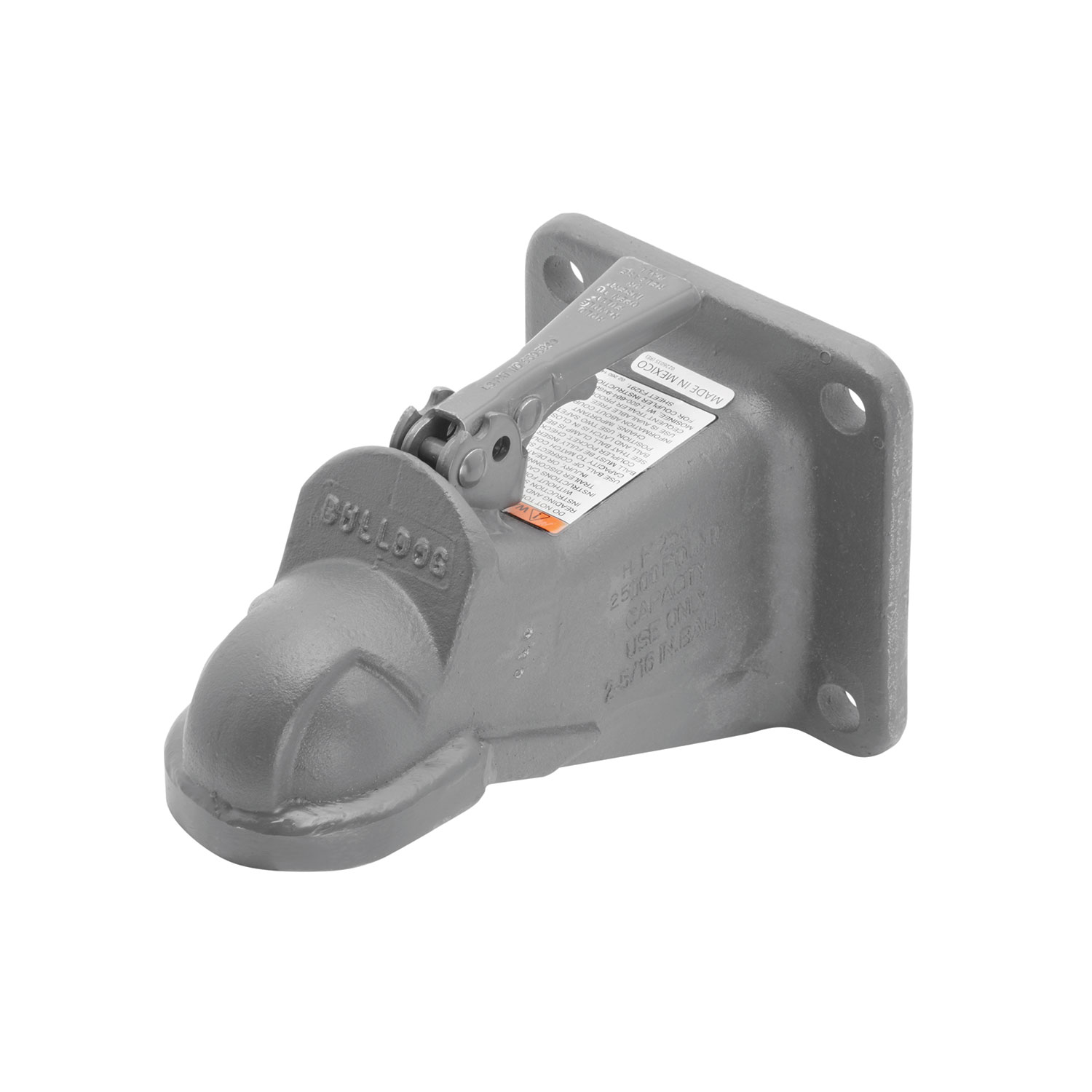 Bulldog 25,000 lbs Adjustable Coupler, 2-5/16 in. Diameter thumbnail 0