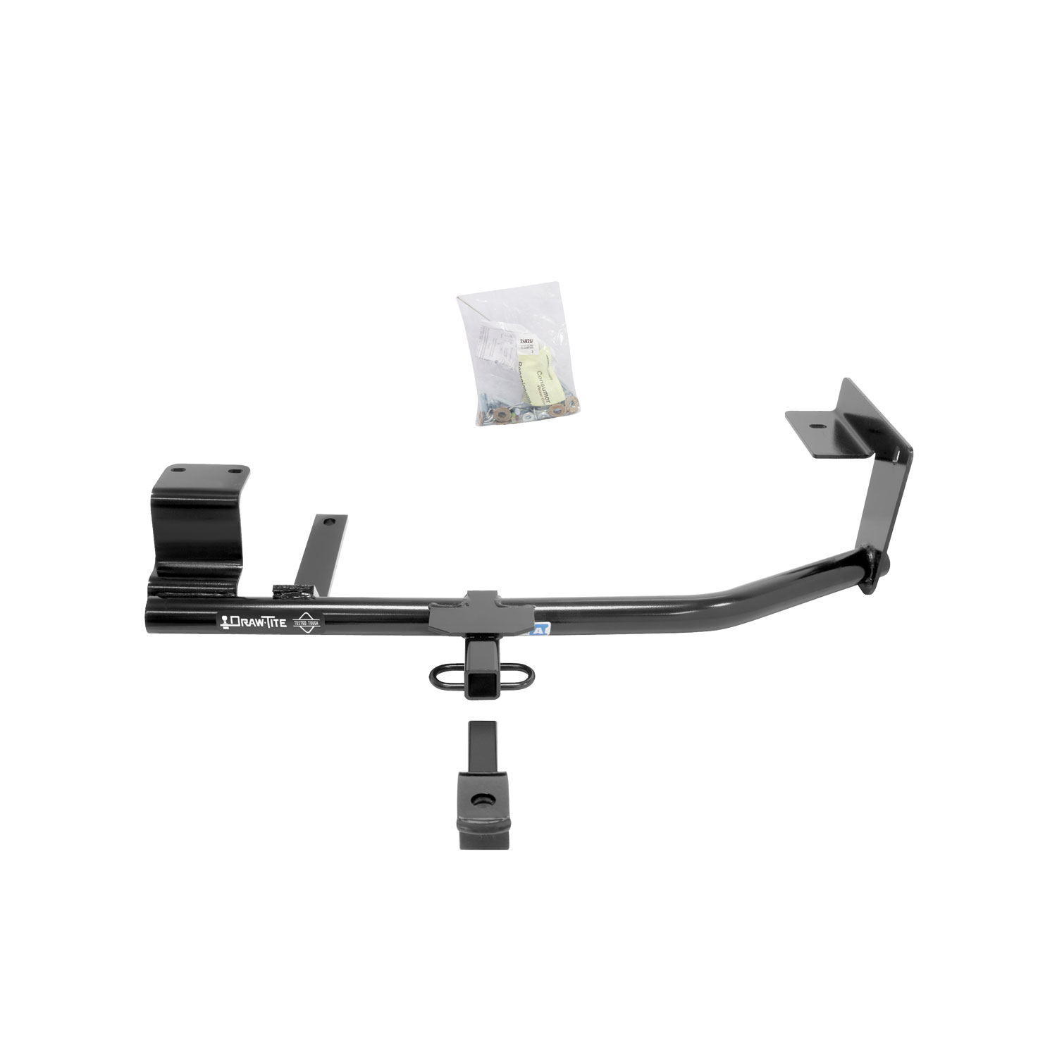 Draw-tite Class 1 Trailer Hitch, 1-1/4" Square Receiver, Black for Select Volkswagen Jetta 24926 thumbnail 9